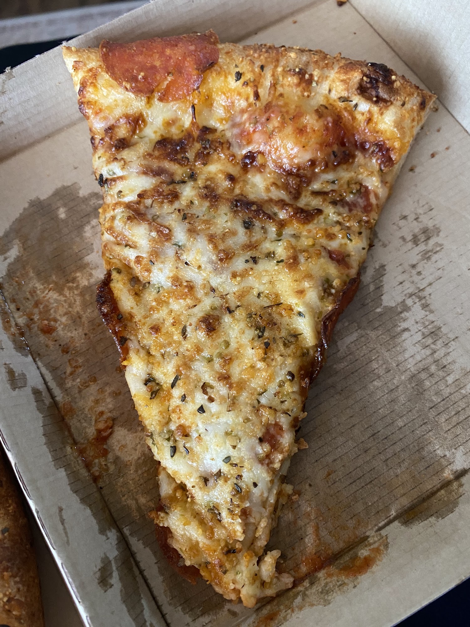 Hunt Brothers Pizza Menu