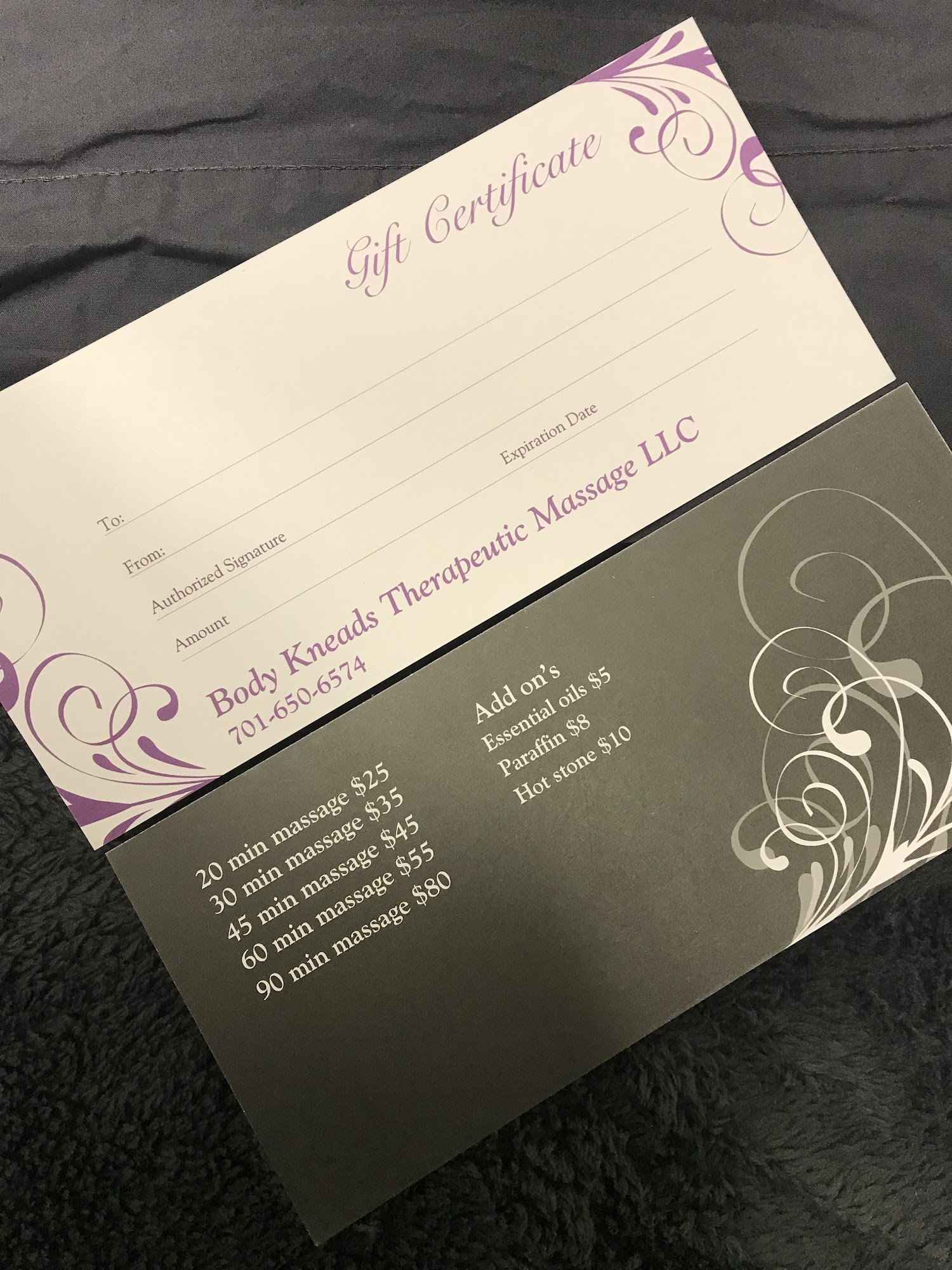 Body Kneads Therapeutic Massage, LLC 827 3rd St N, Carrington North Dakota 58421