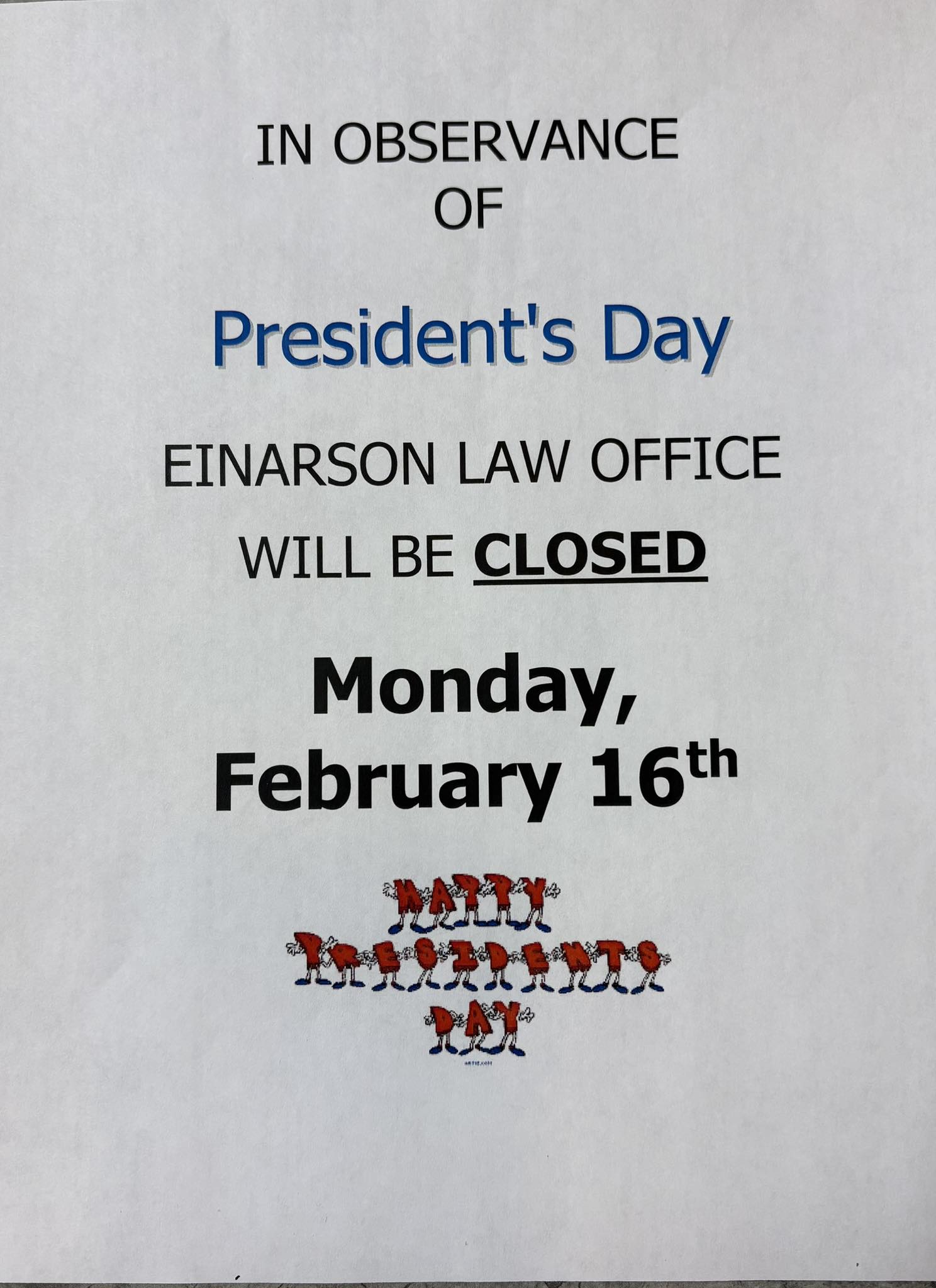 Einarson Law Office