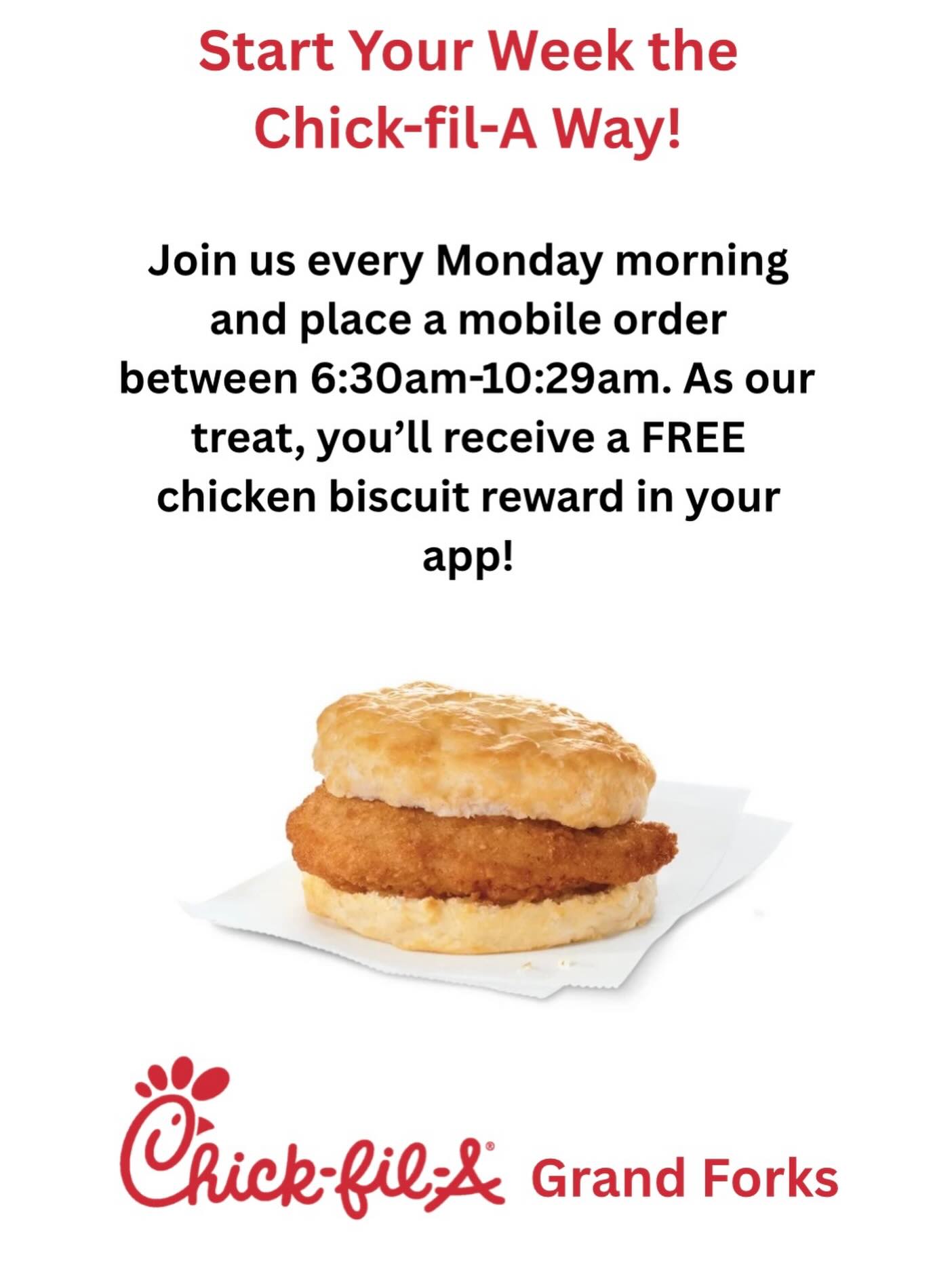 Chick-fil-A Menu