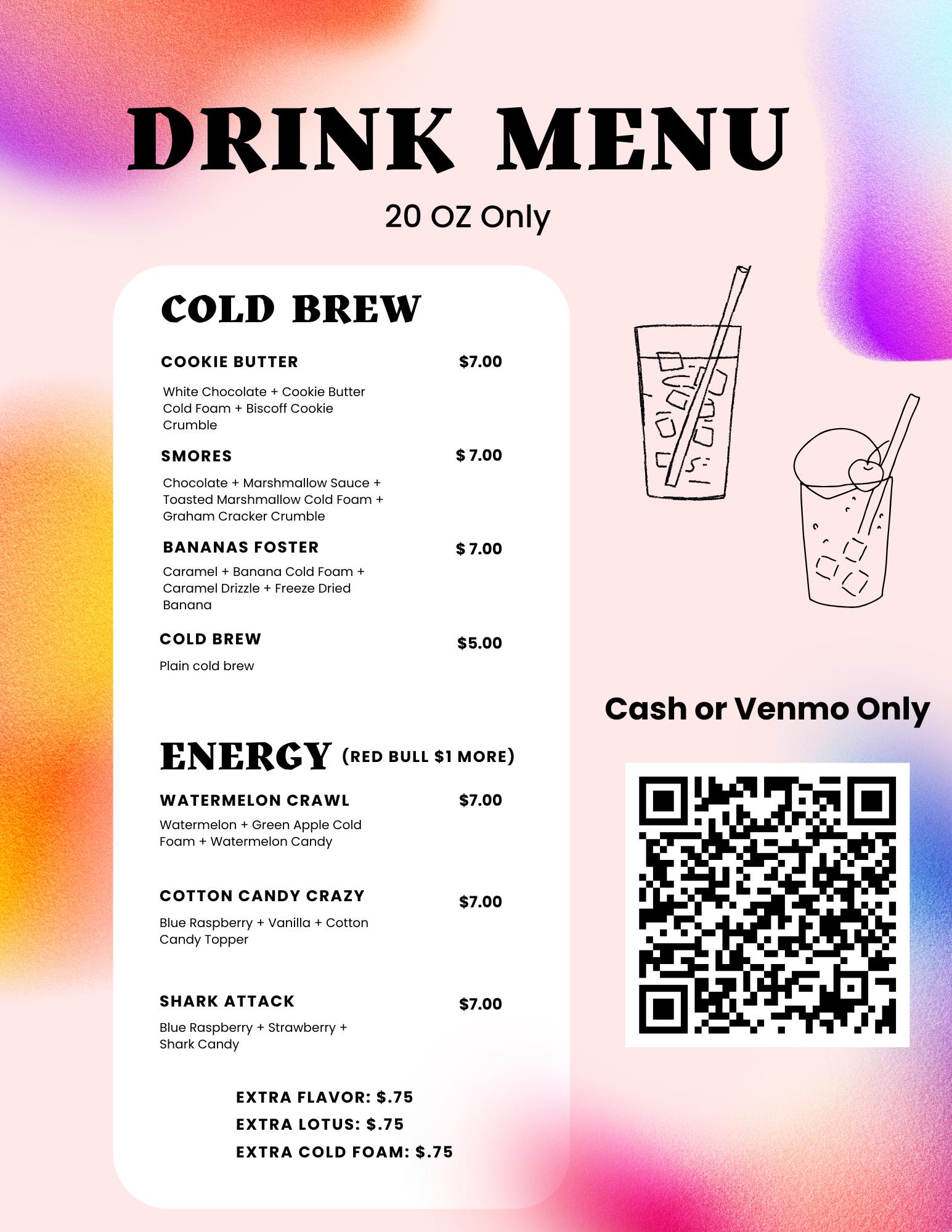 Urban Coffee House Menu
