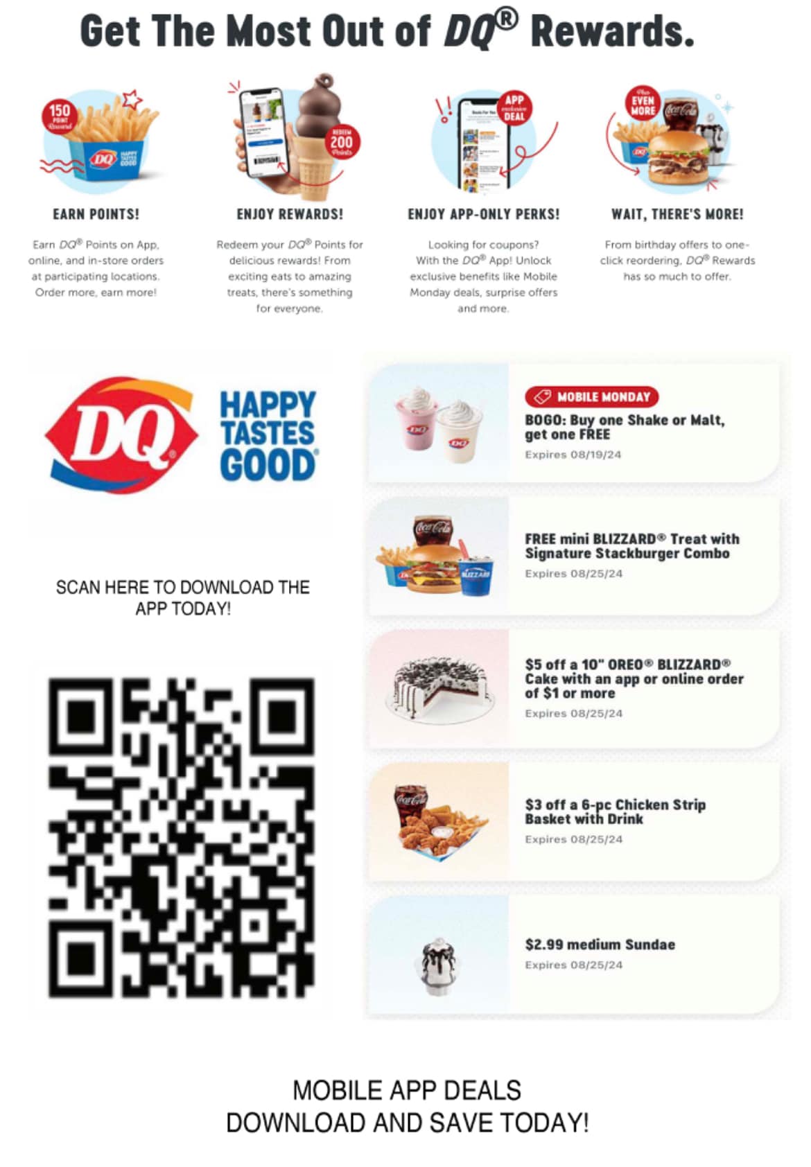 Dairy Queen Grill & Chill Menu