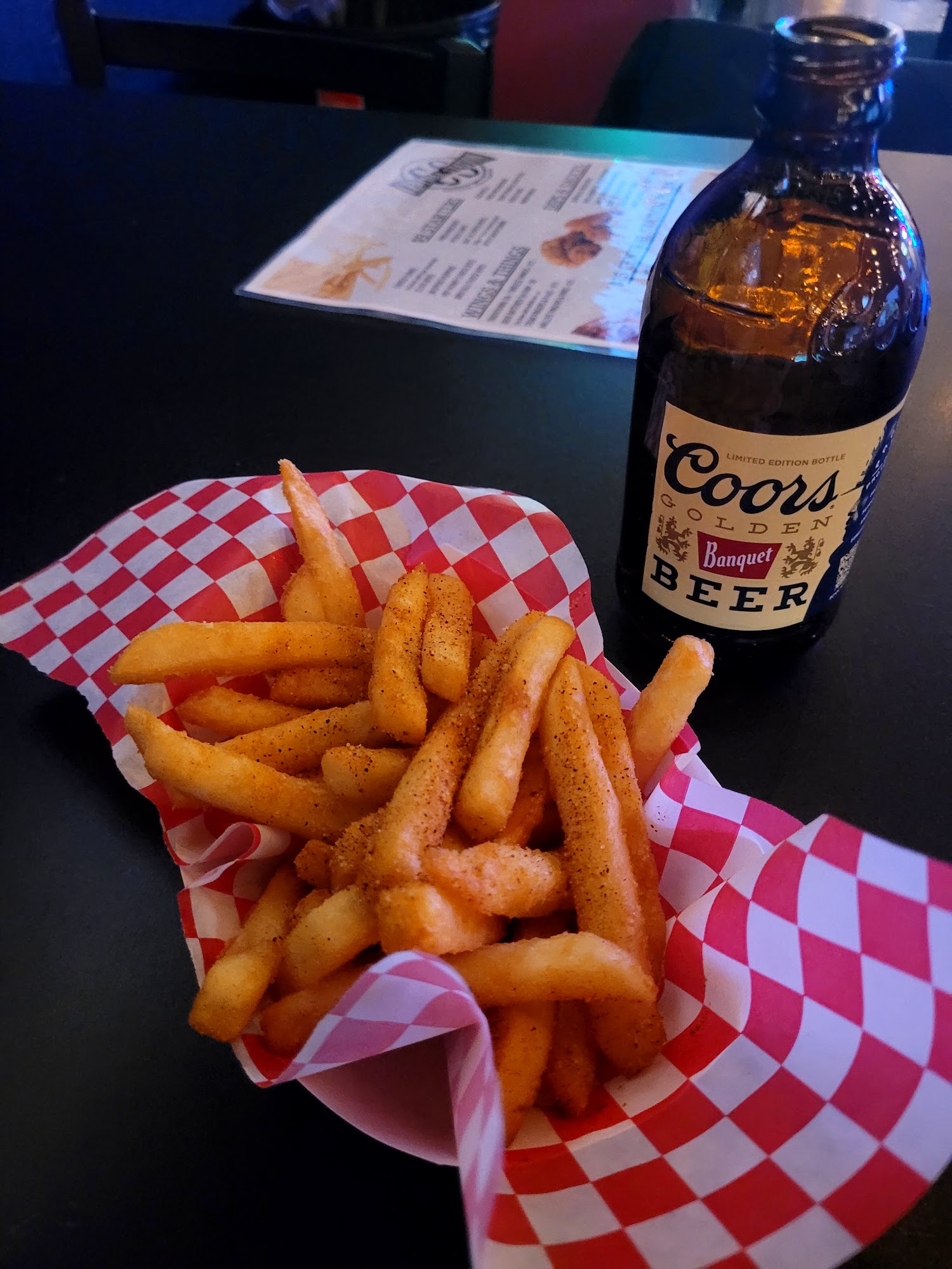 Central Station Bar and Events Menu