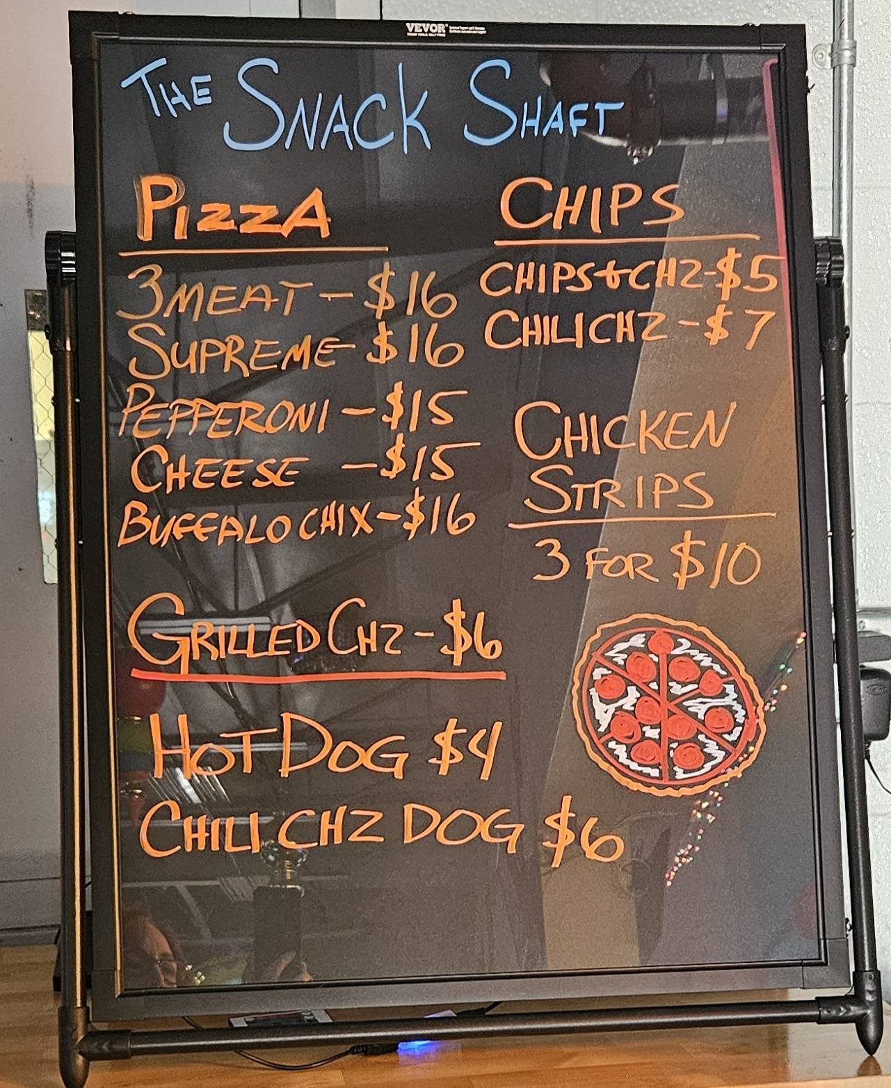 The Spot Menu