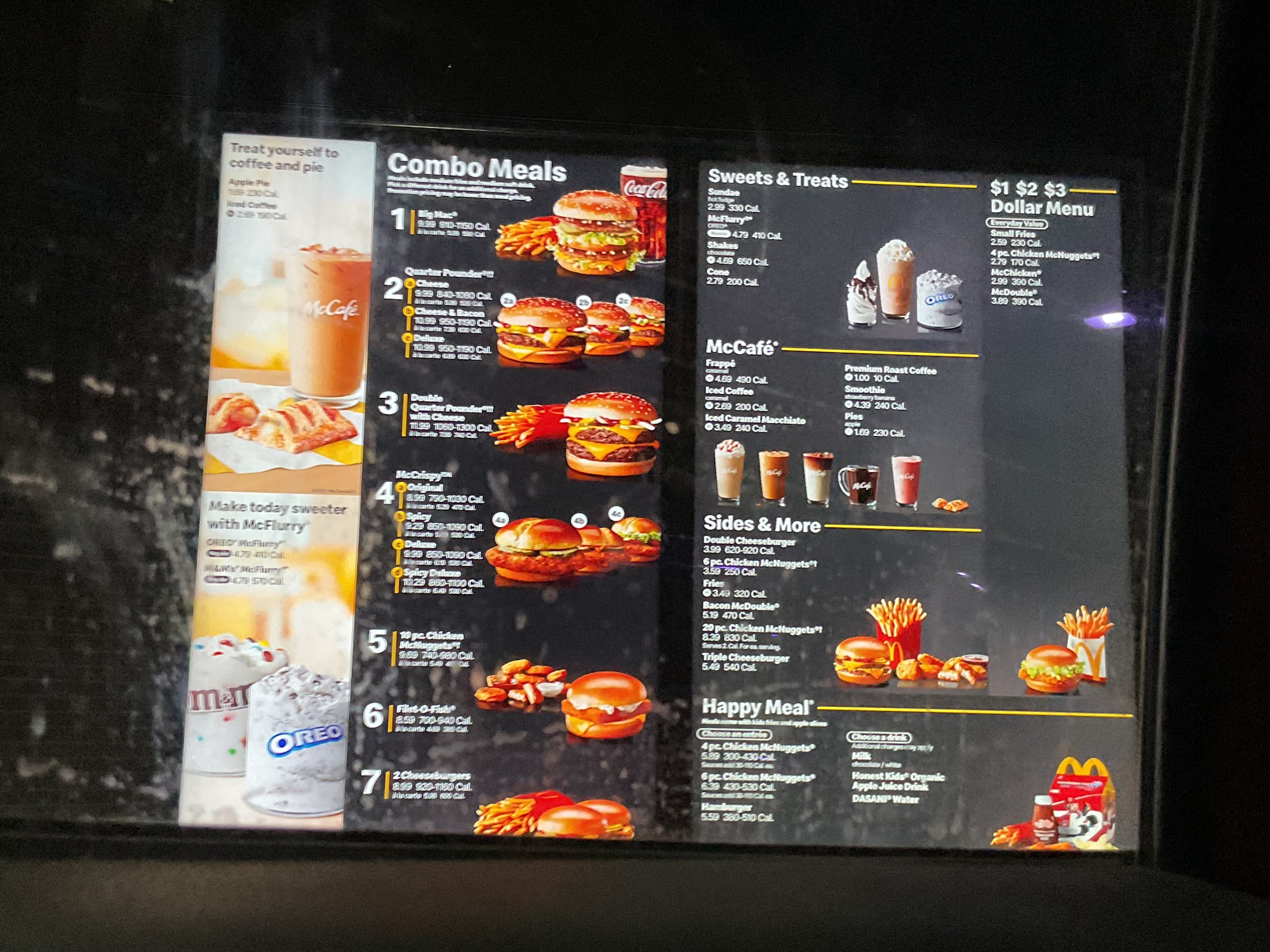 McDonald’s Menu