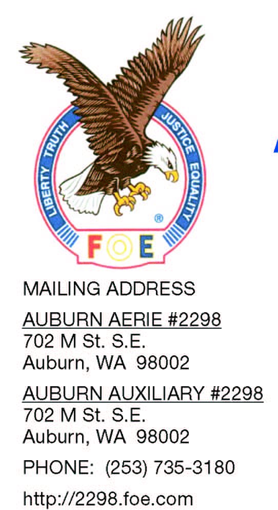 Auburn Eagles Club Fraternal Order of Eagles #3767 Auburn