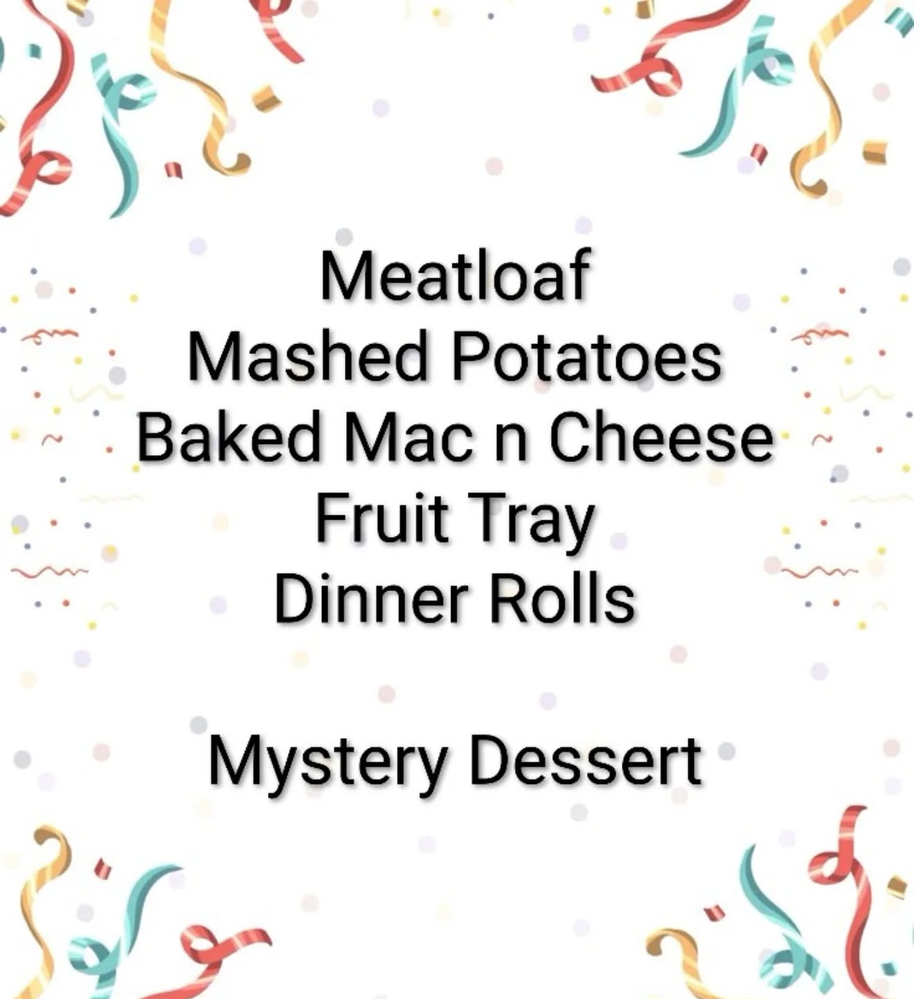 Brightside Bakery Menu