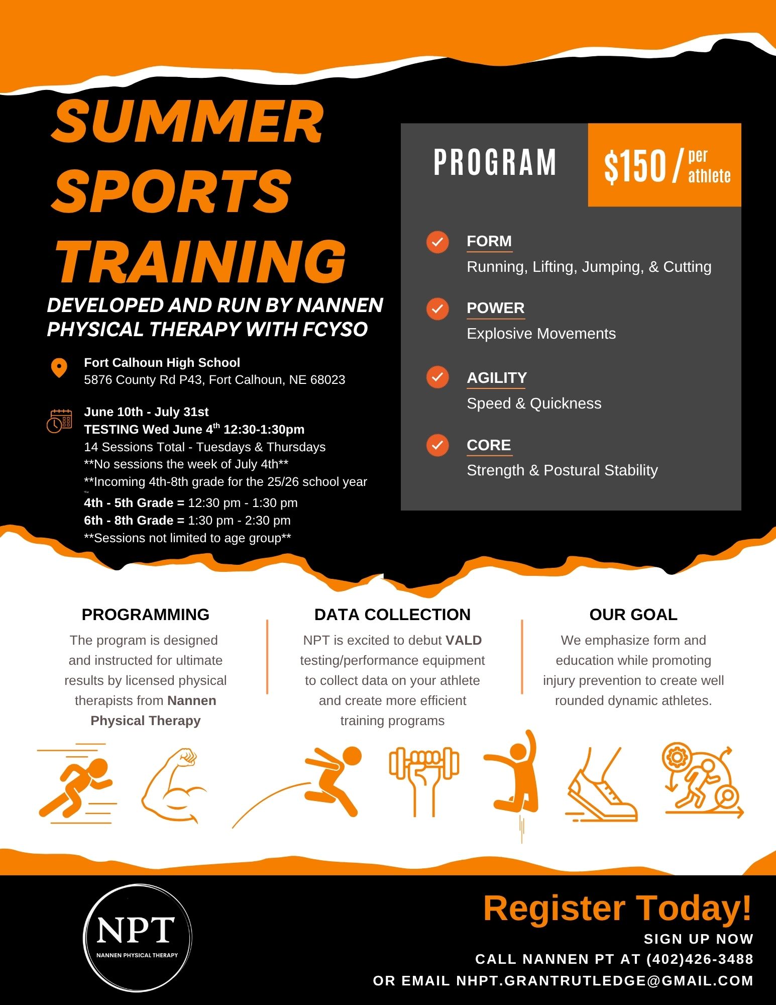 Nannen Physical Therapy 636 N 20th St, Blair Nebraska 68008