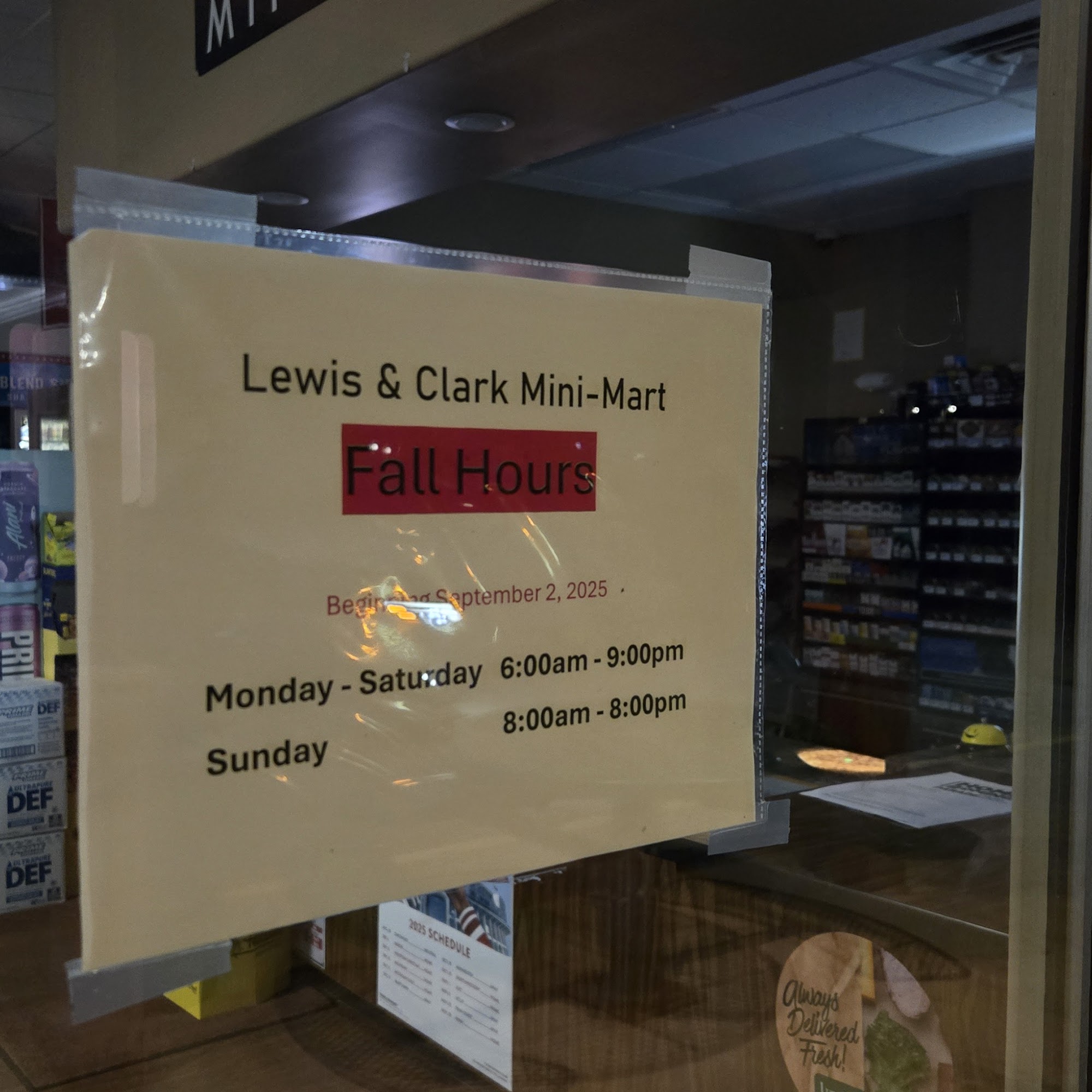 Lewis & Clark Mini Mart