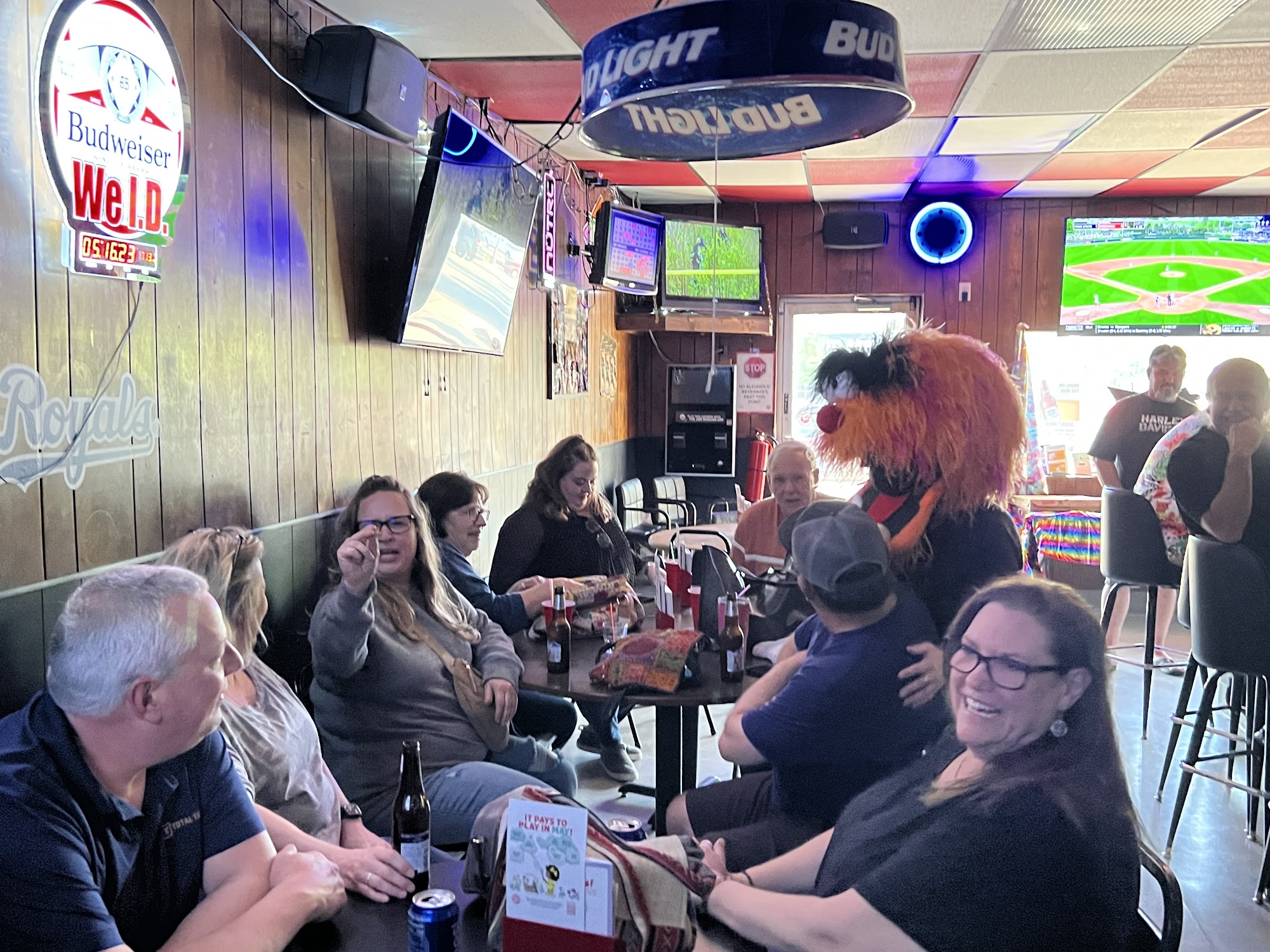 Dugout Bar Menu