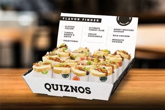 Quiznos Menu