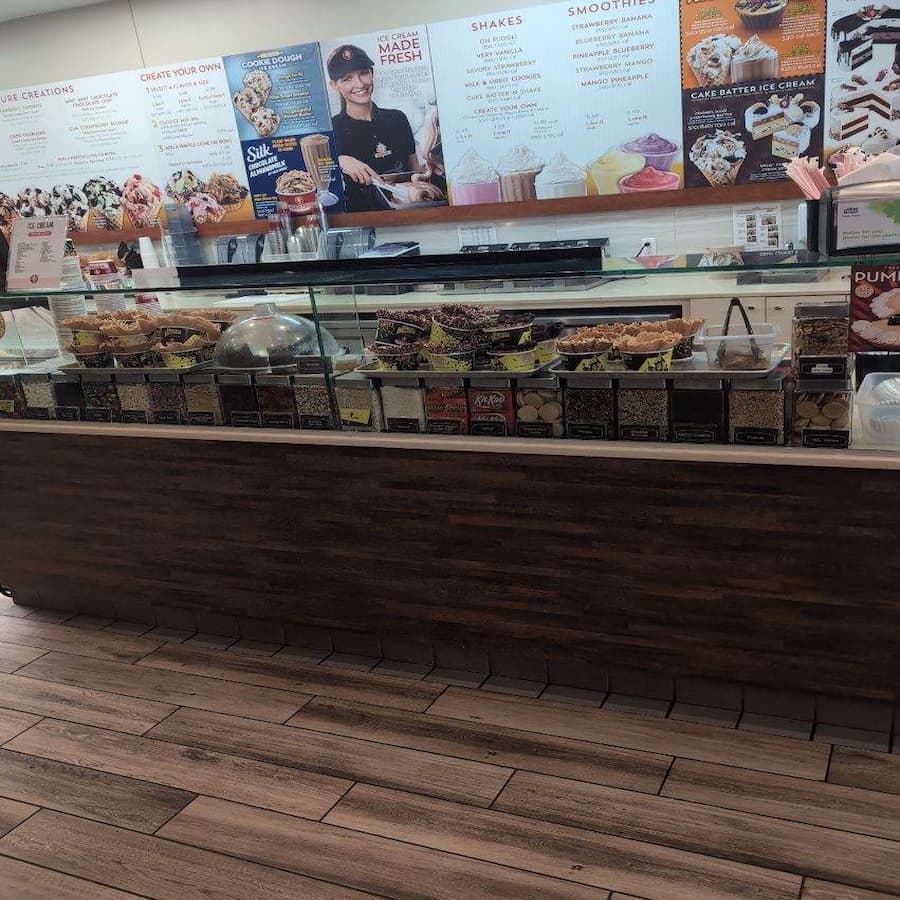 Cold Stone Creamery Menu