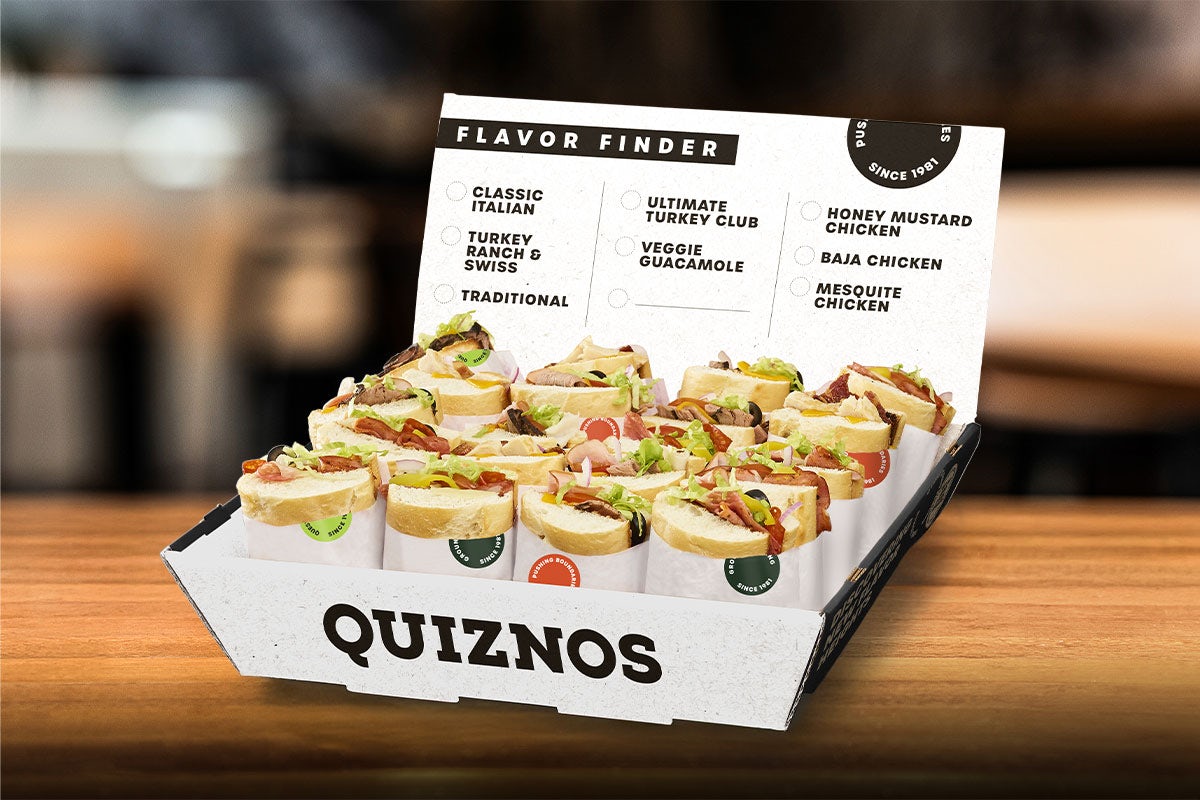 Quiznos Menu