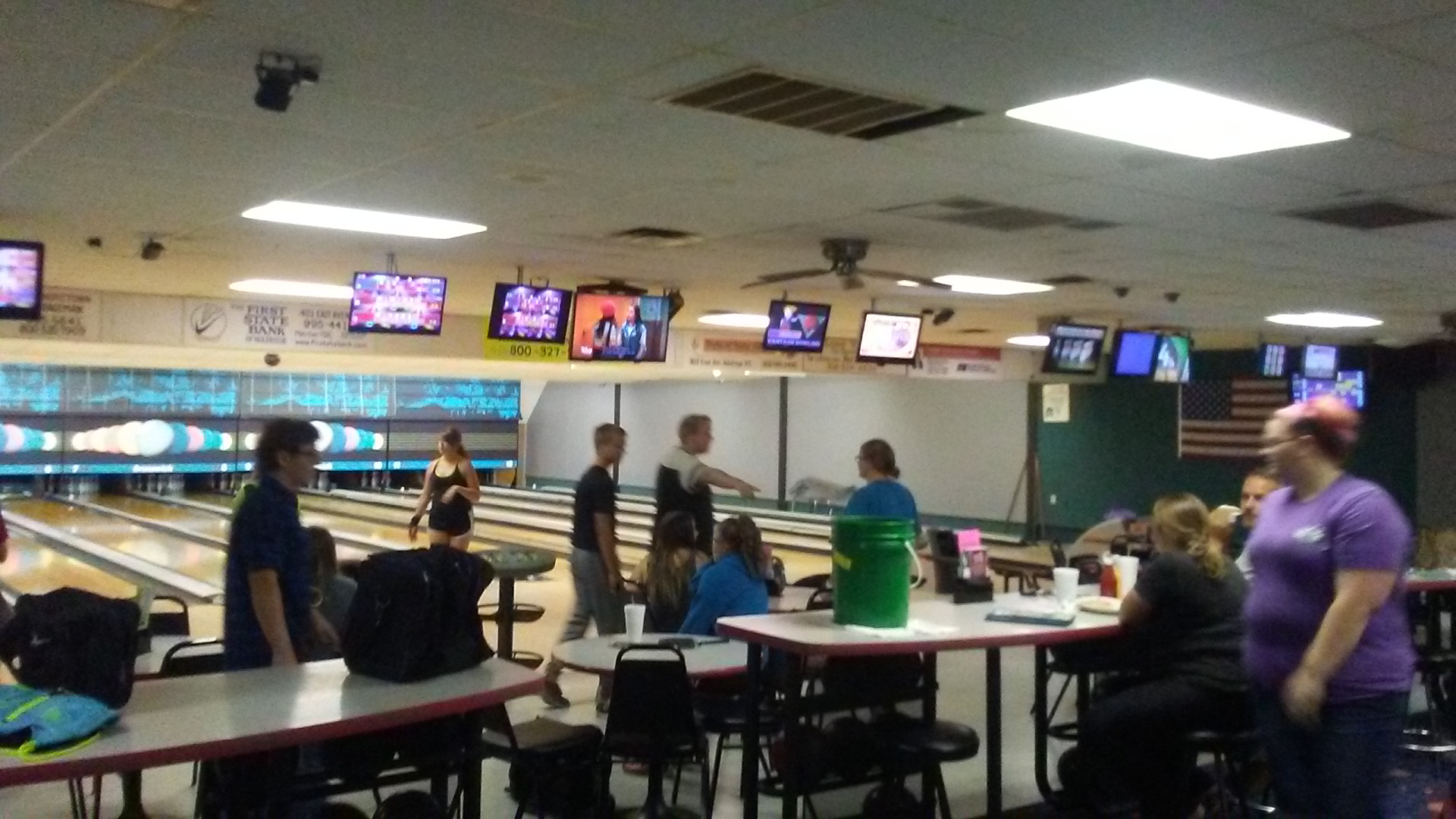 Gutterz Fun Center Menu