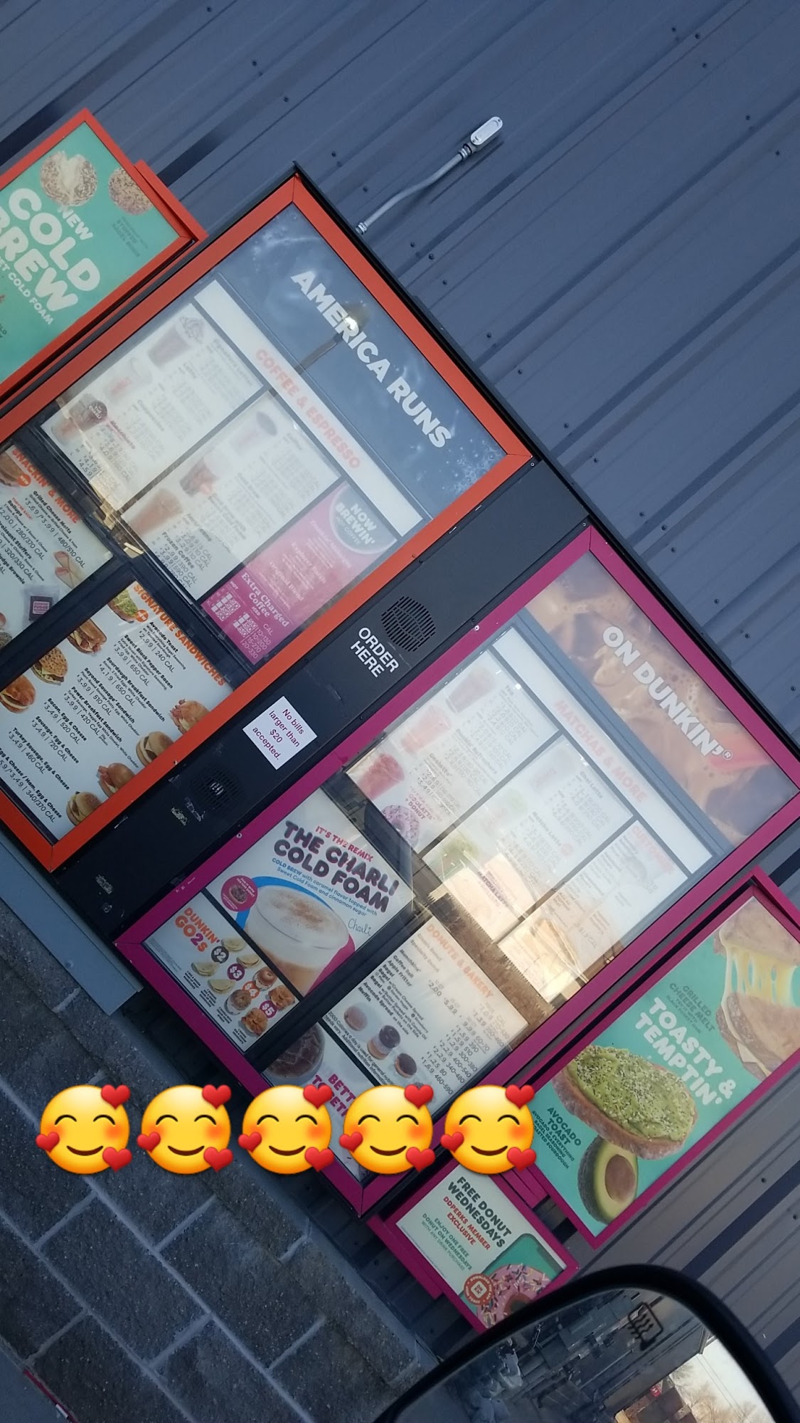 Dunkin' Menu
