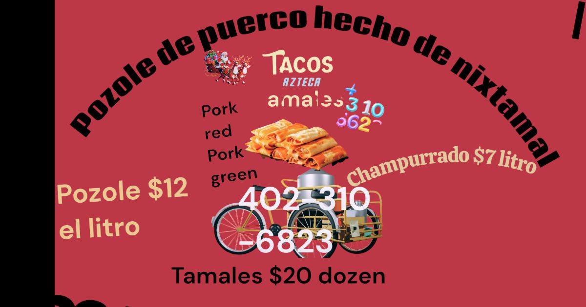 Tacos Azteca Menu