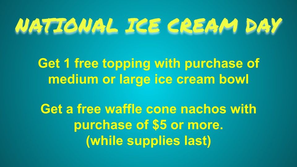 Re:Mixed Ice Cream Menu