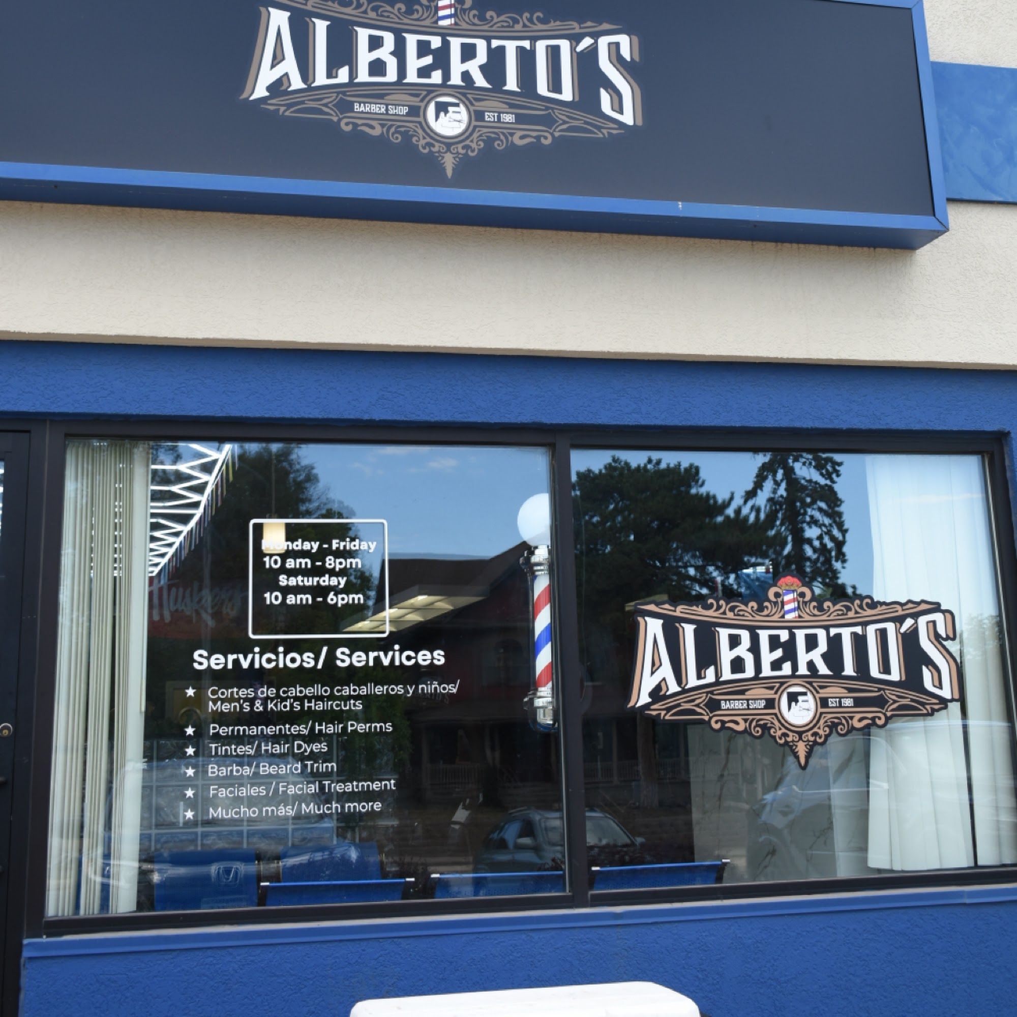Alberto’s Barber Shop 300 N 27th St suite 2 3, Lincoln Nebraska 68503