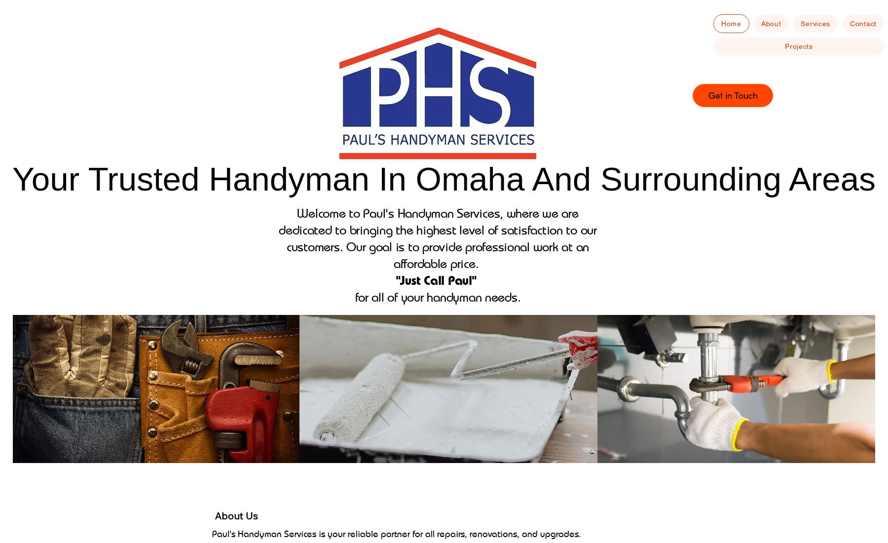 Paul's handyman service in Omaha / Dundee