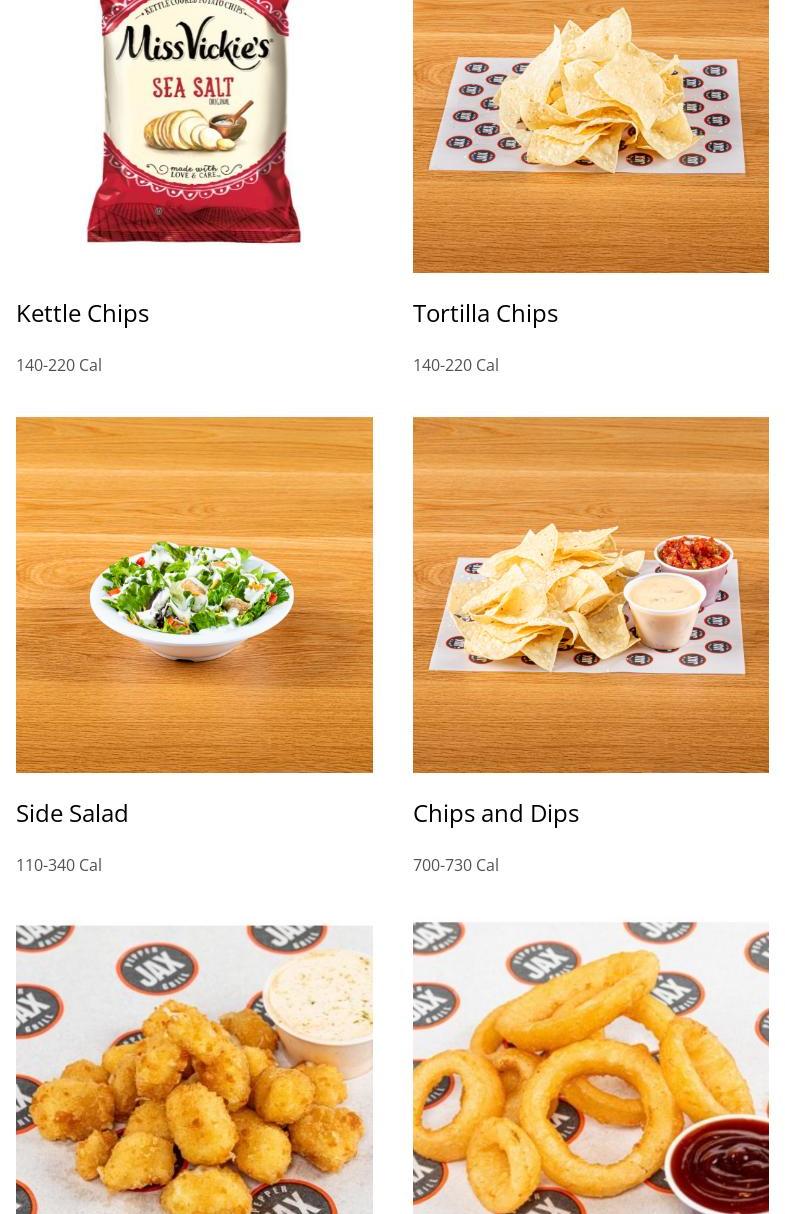 PepperJax Grill Menu