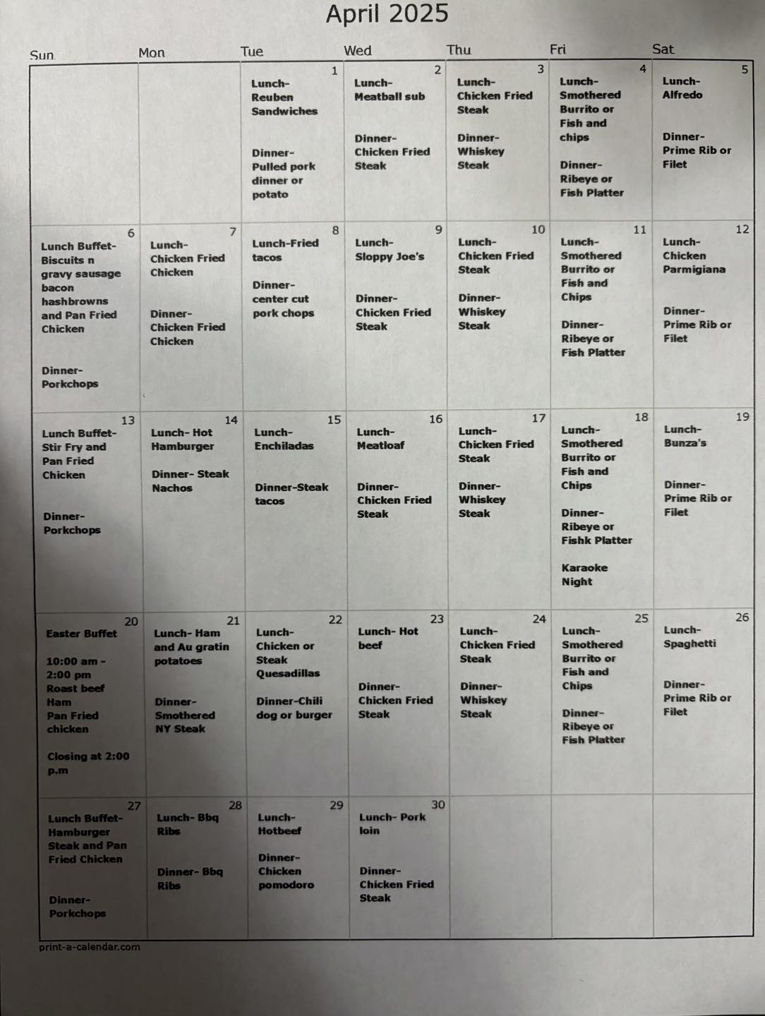 Photo credit: Facebook