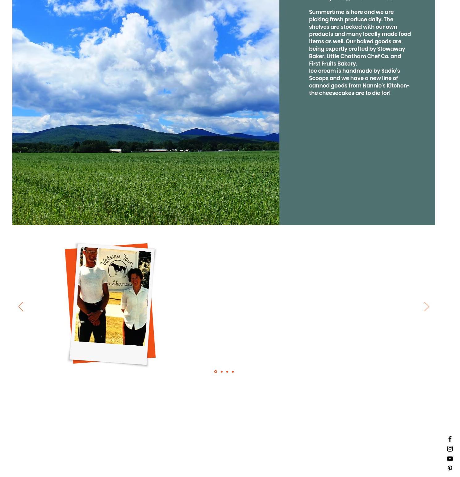 Sherman Farm Market Menu