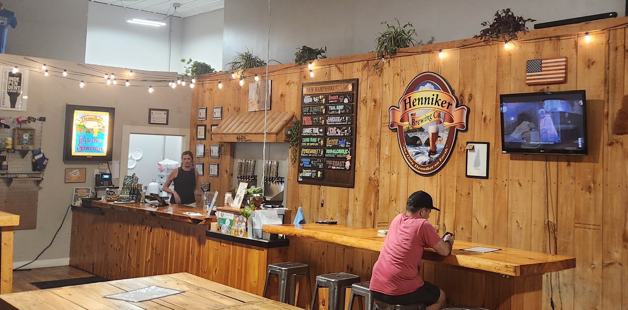 Henniker Brewing Company Menu