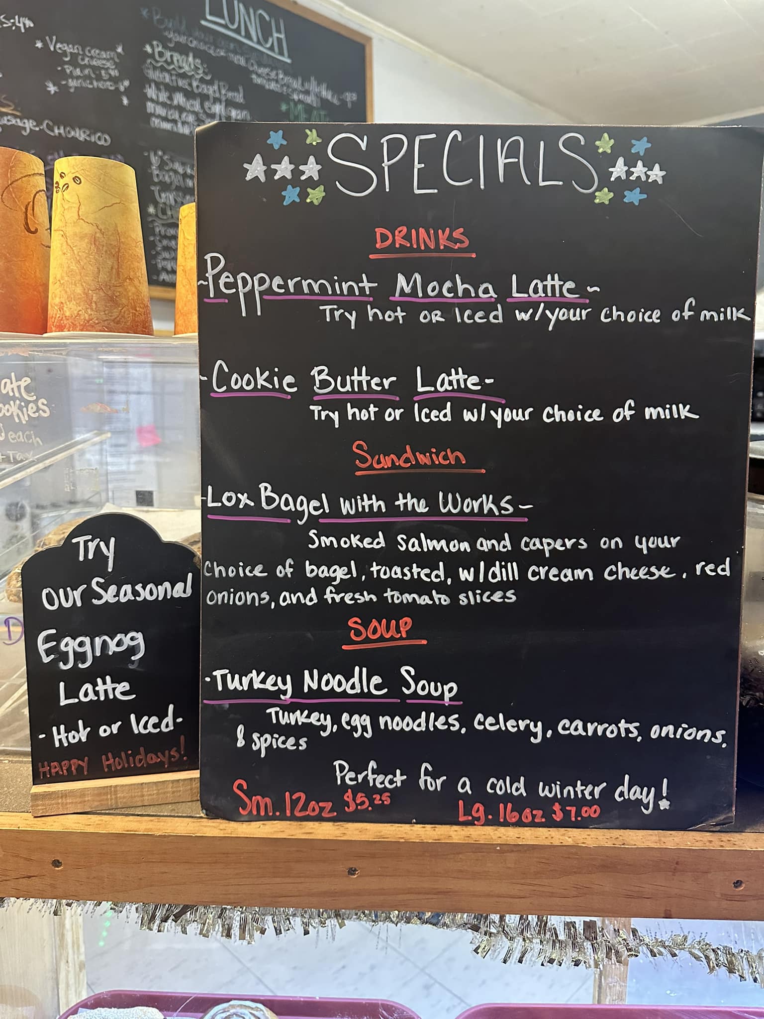 Abigail's Bakery and Cafe Menu