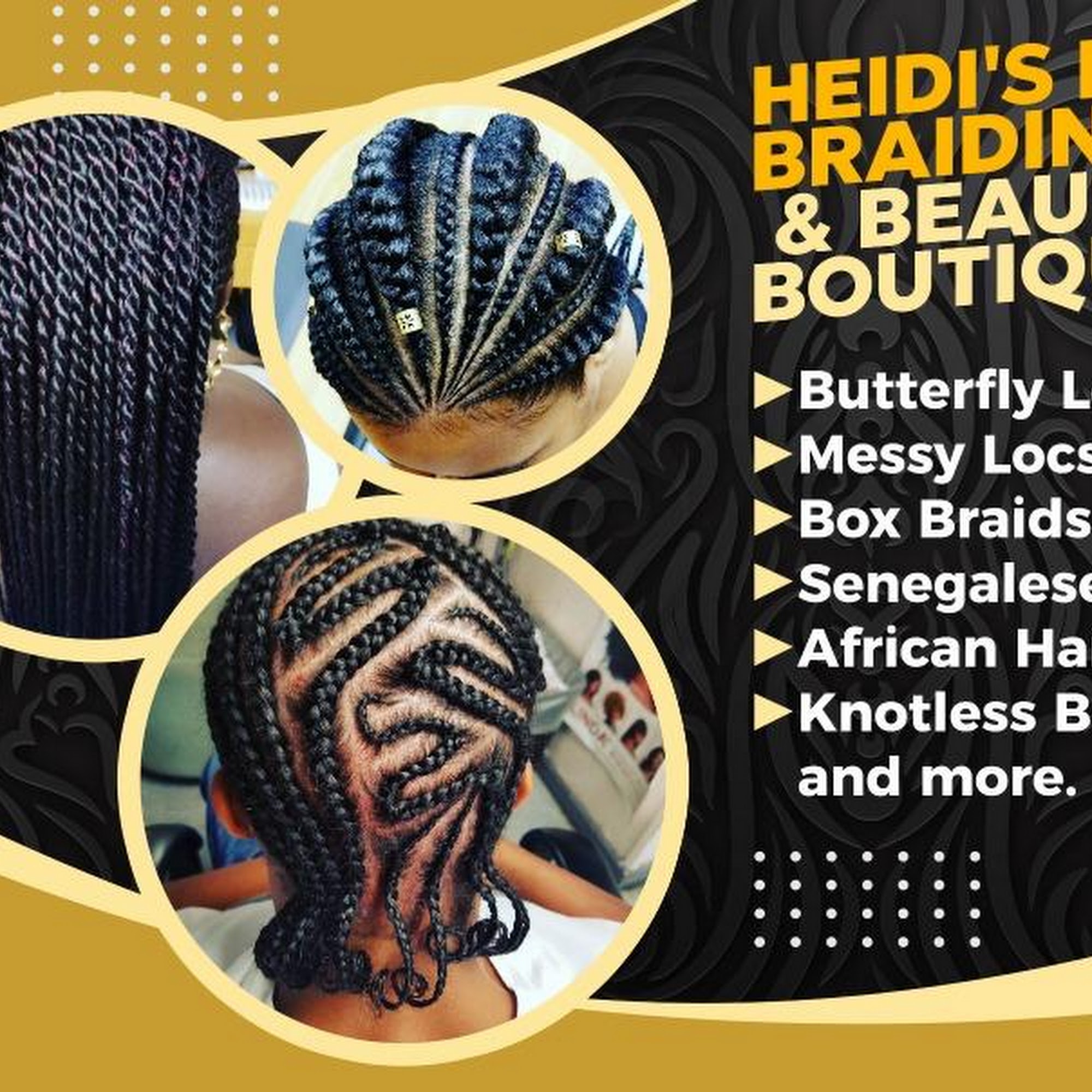 Heidi's Hair Braiding & Beauty Boutiques 76 Lowell Rd, Hudson New Hampshire 03051