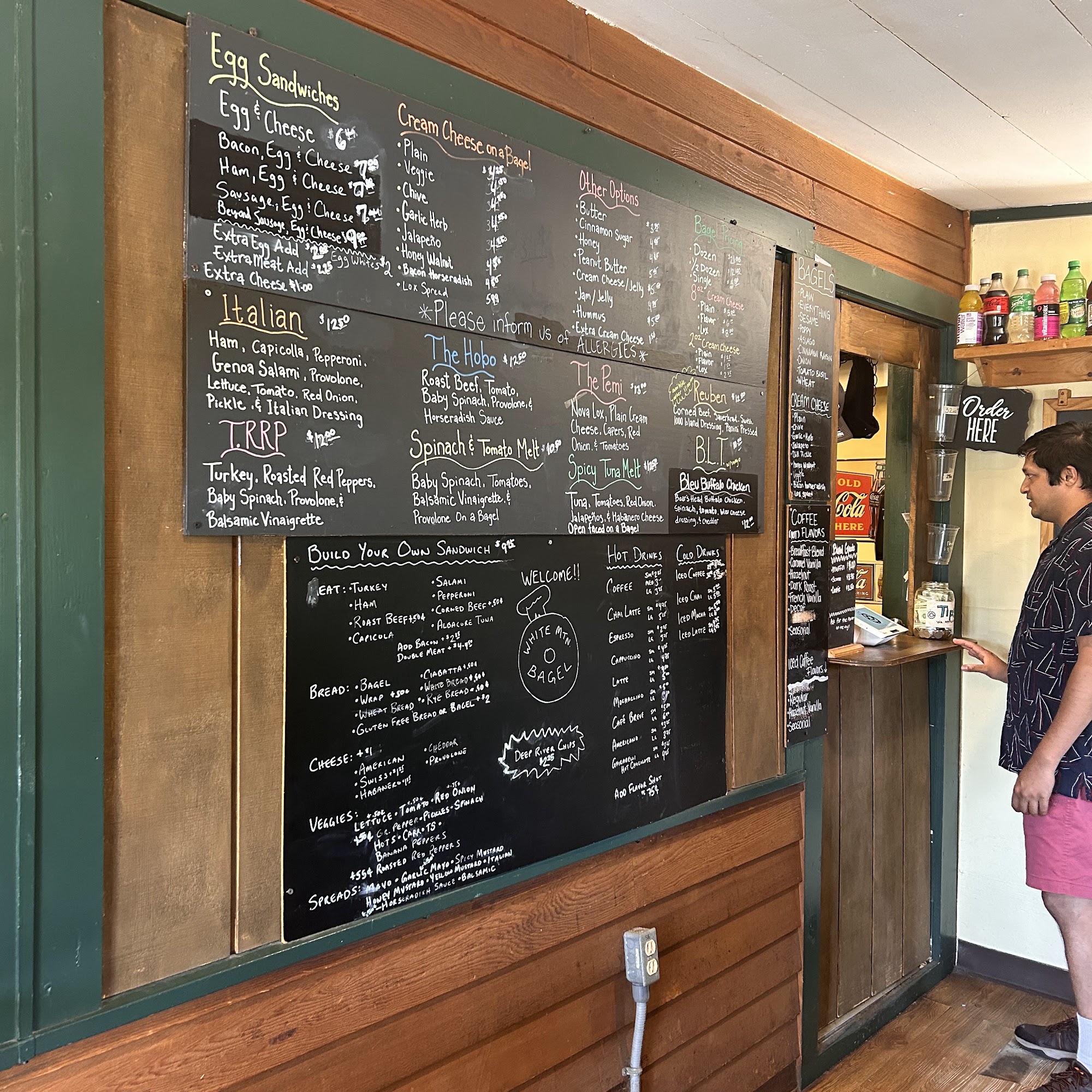 White Mountain Bagel Co Lincoln