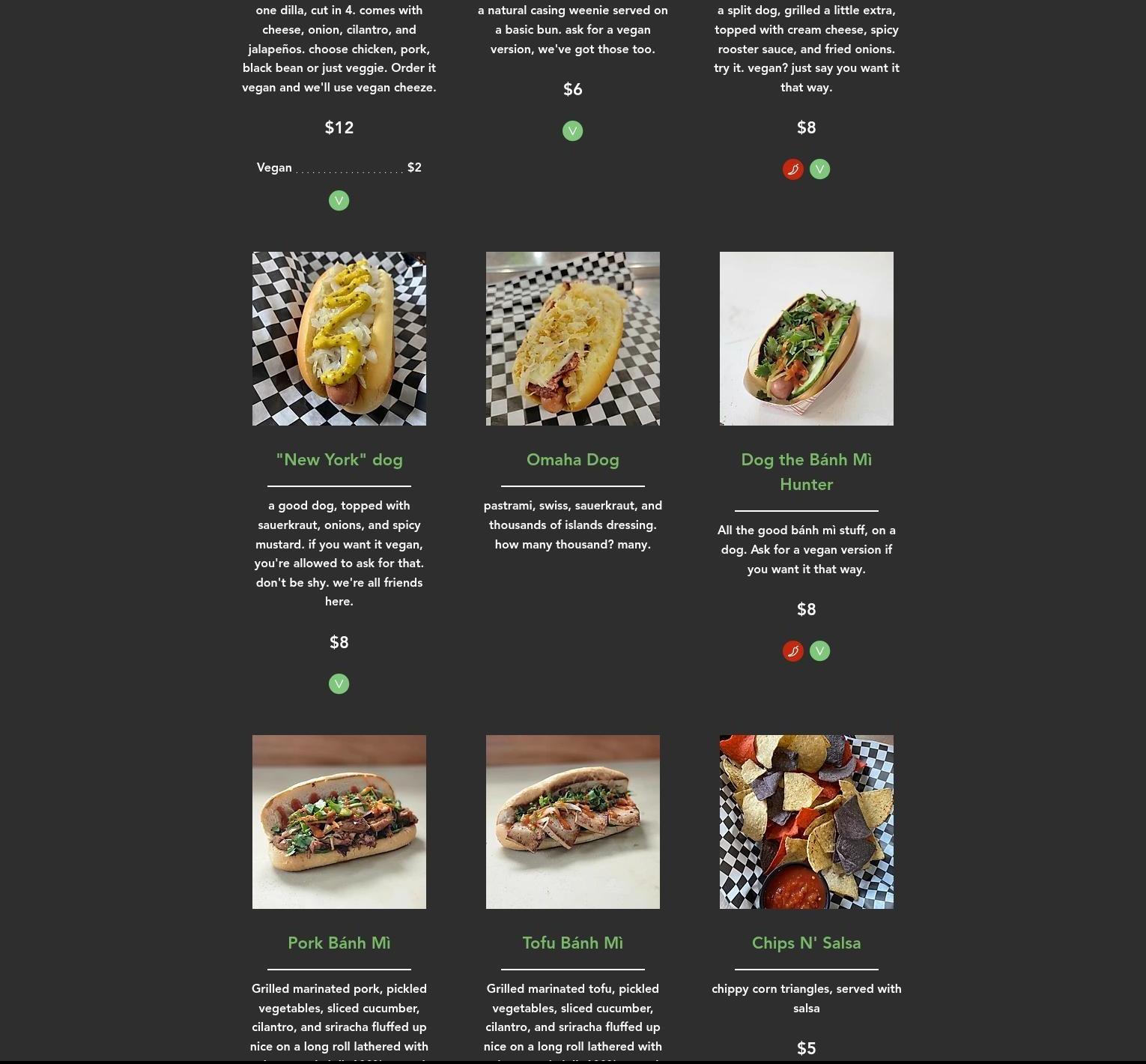 Candia Road Brewing Co. Menu