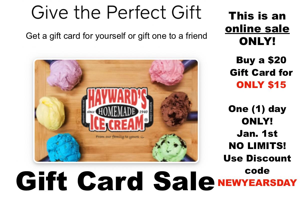 Hayward's Ice Cream Nashua