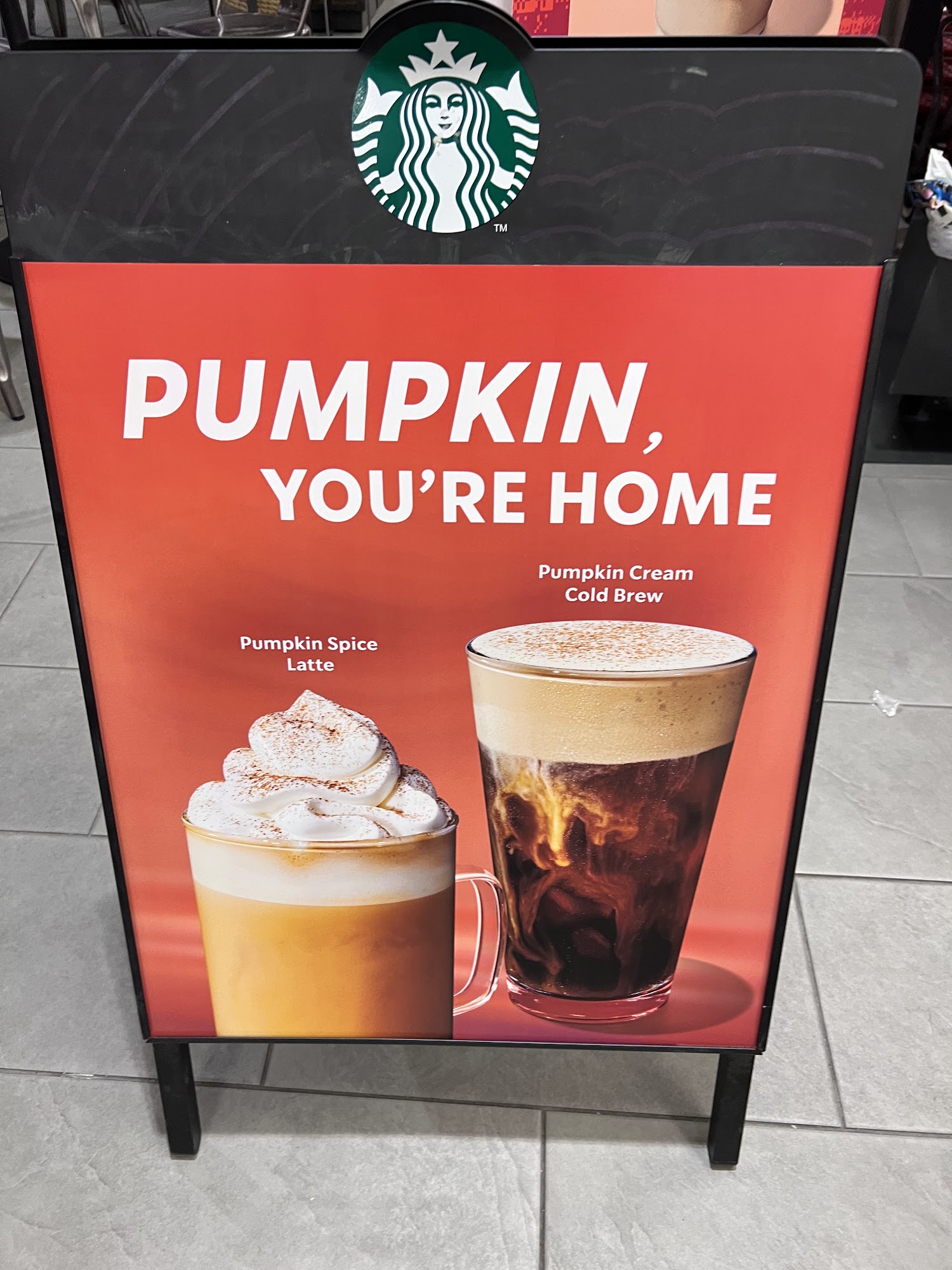 Starbucks Menu