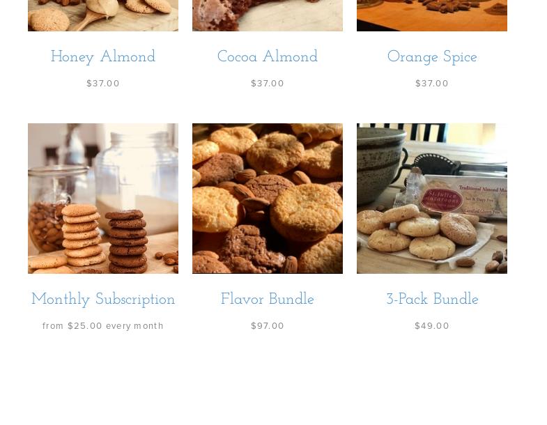 White Oaks Farms Inc. Menu