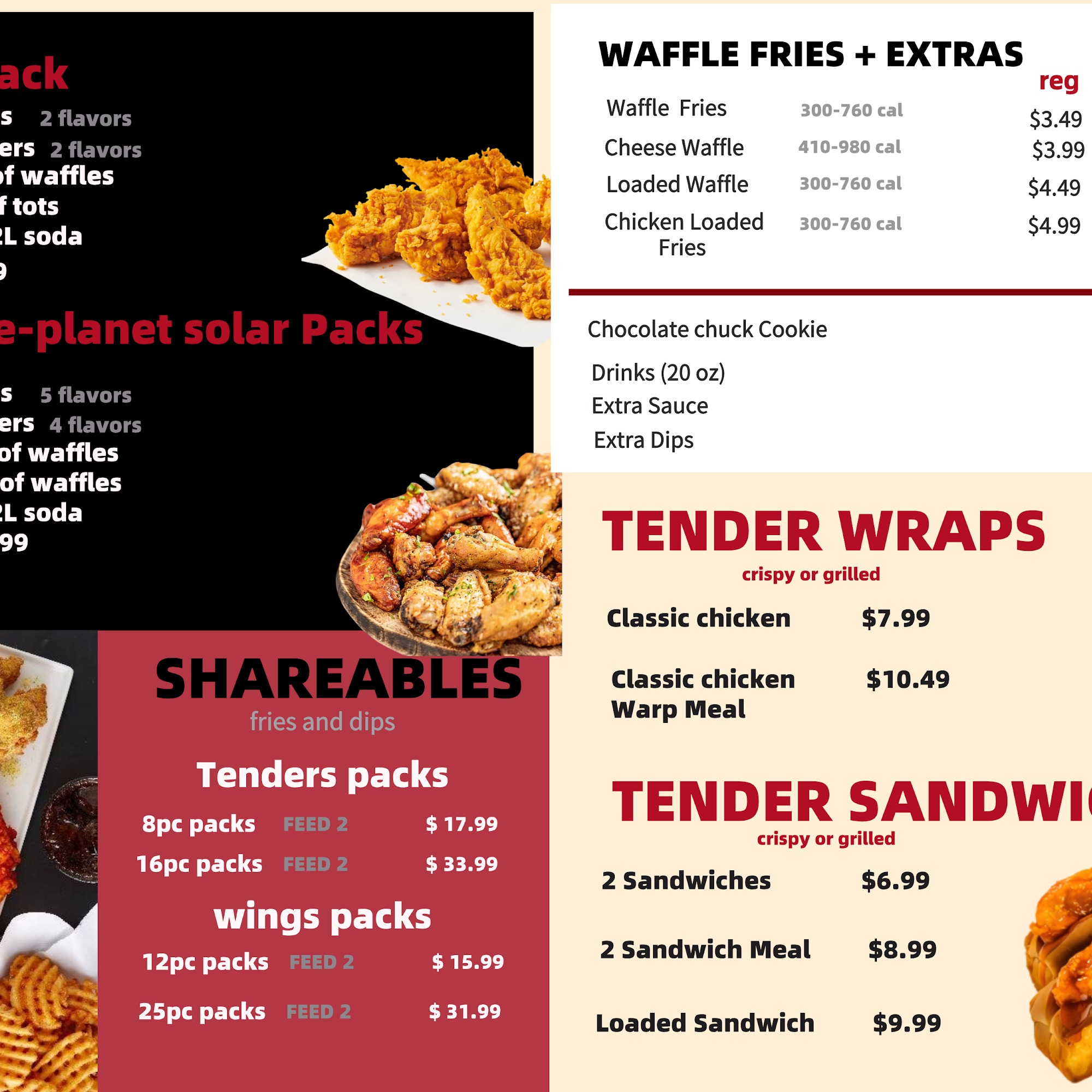 Wings-dom Aberdeen Menu