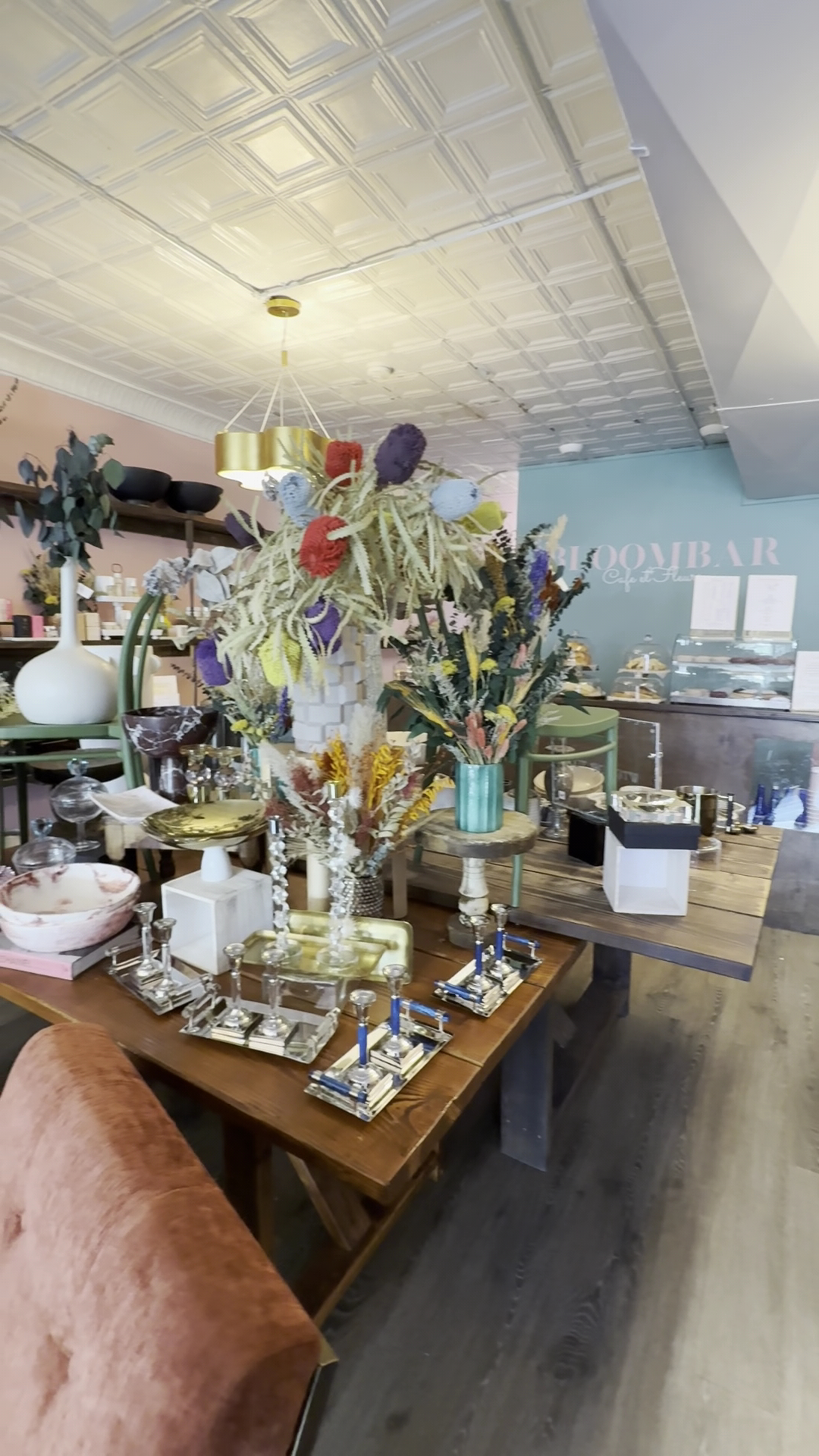 BloomBar Café et Fleurs Menu