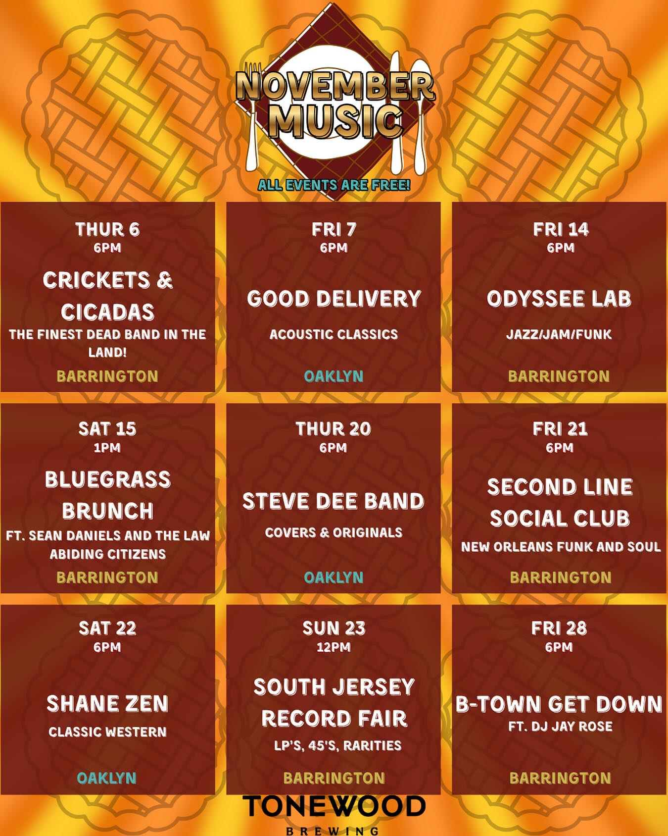 Tonewood Brewing - Barrington Barrington