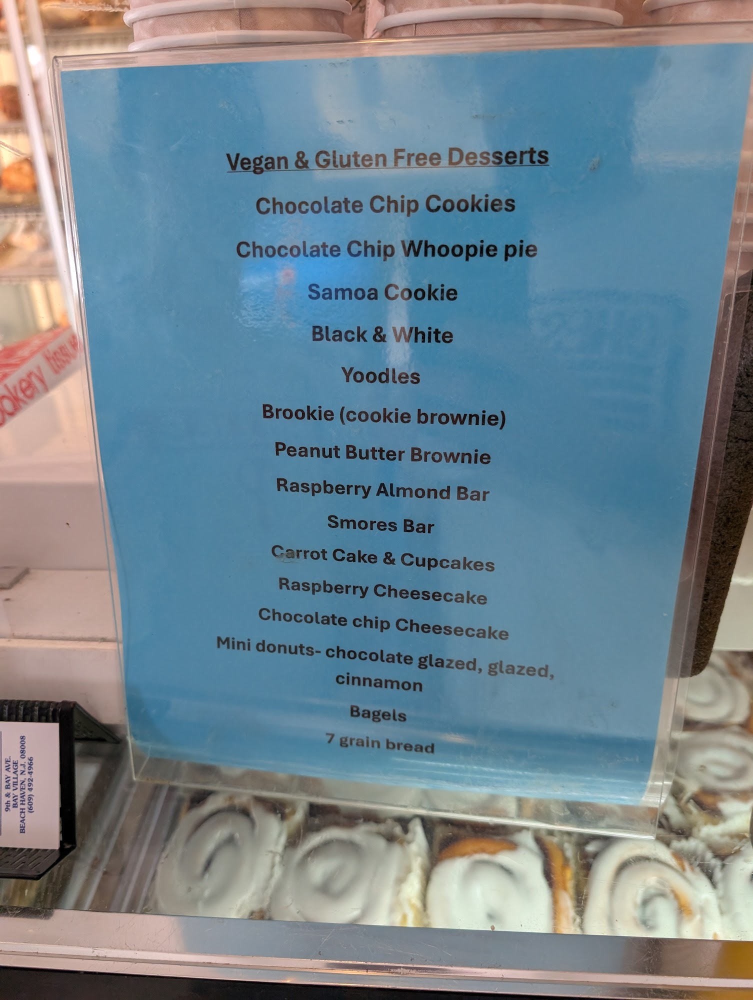 Crust & Crumb Bakery Menu