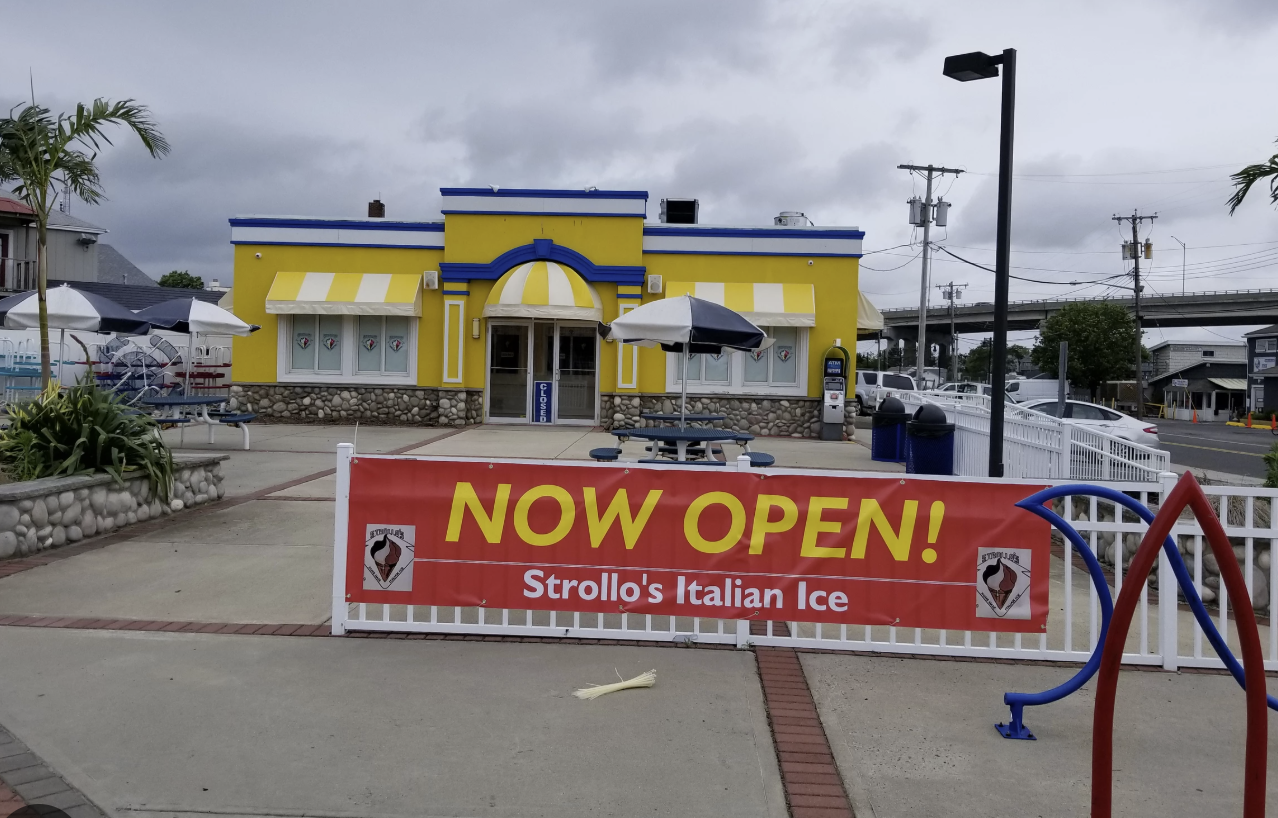 Strollos Italian Ice Menu