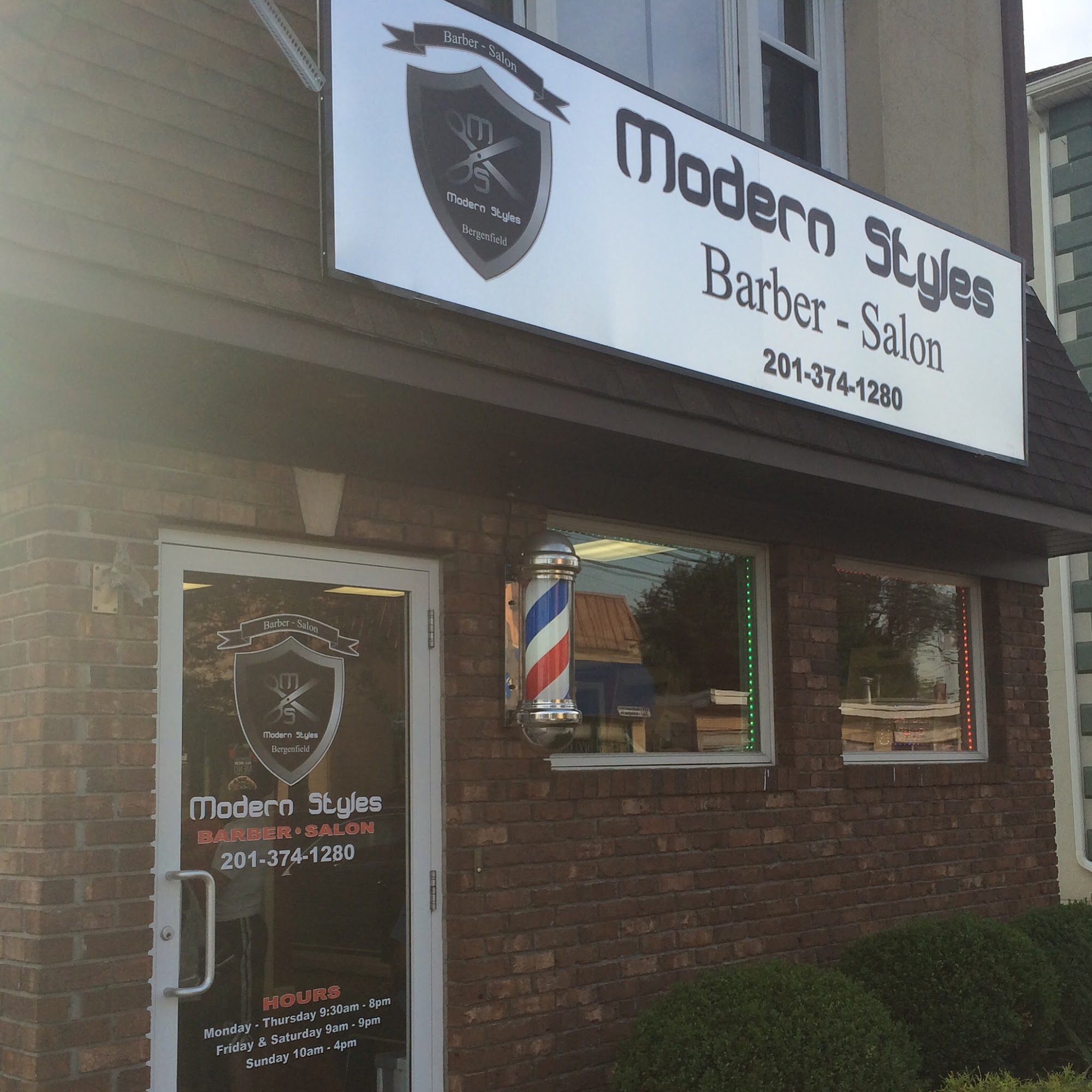 Modern Styles Barber-Salon 384 S Washington Ave, Bergenfield New Jersey 07621