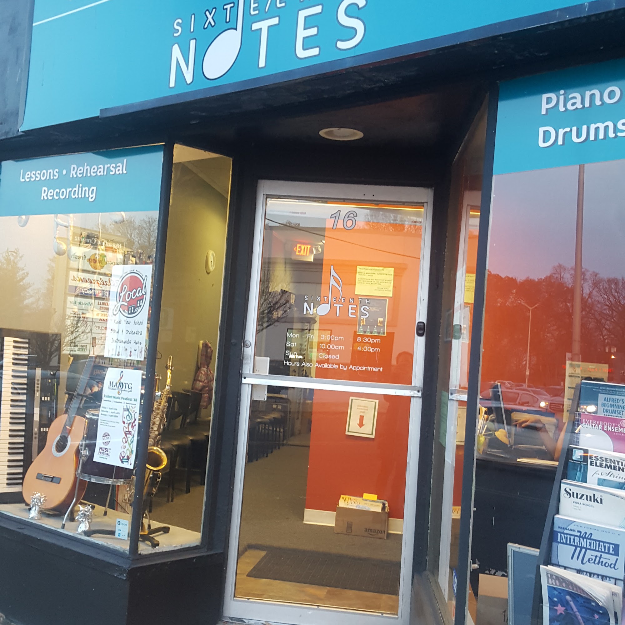 Sixteenth Notes Music