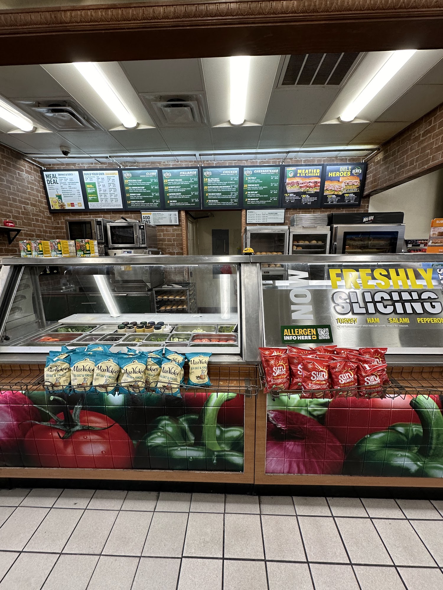 Subway Menu