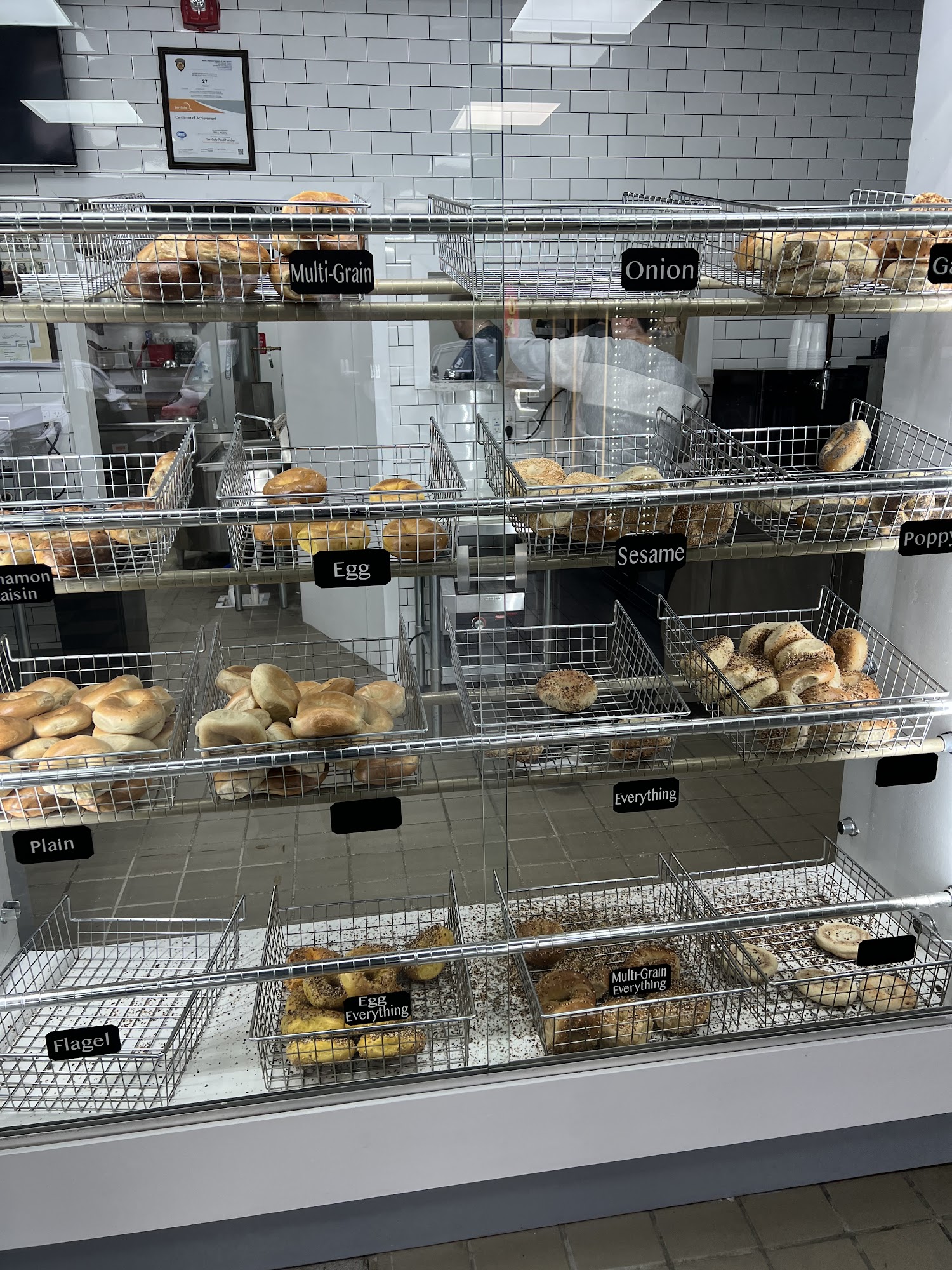 Atlantic Bagel Company Menu