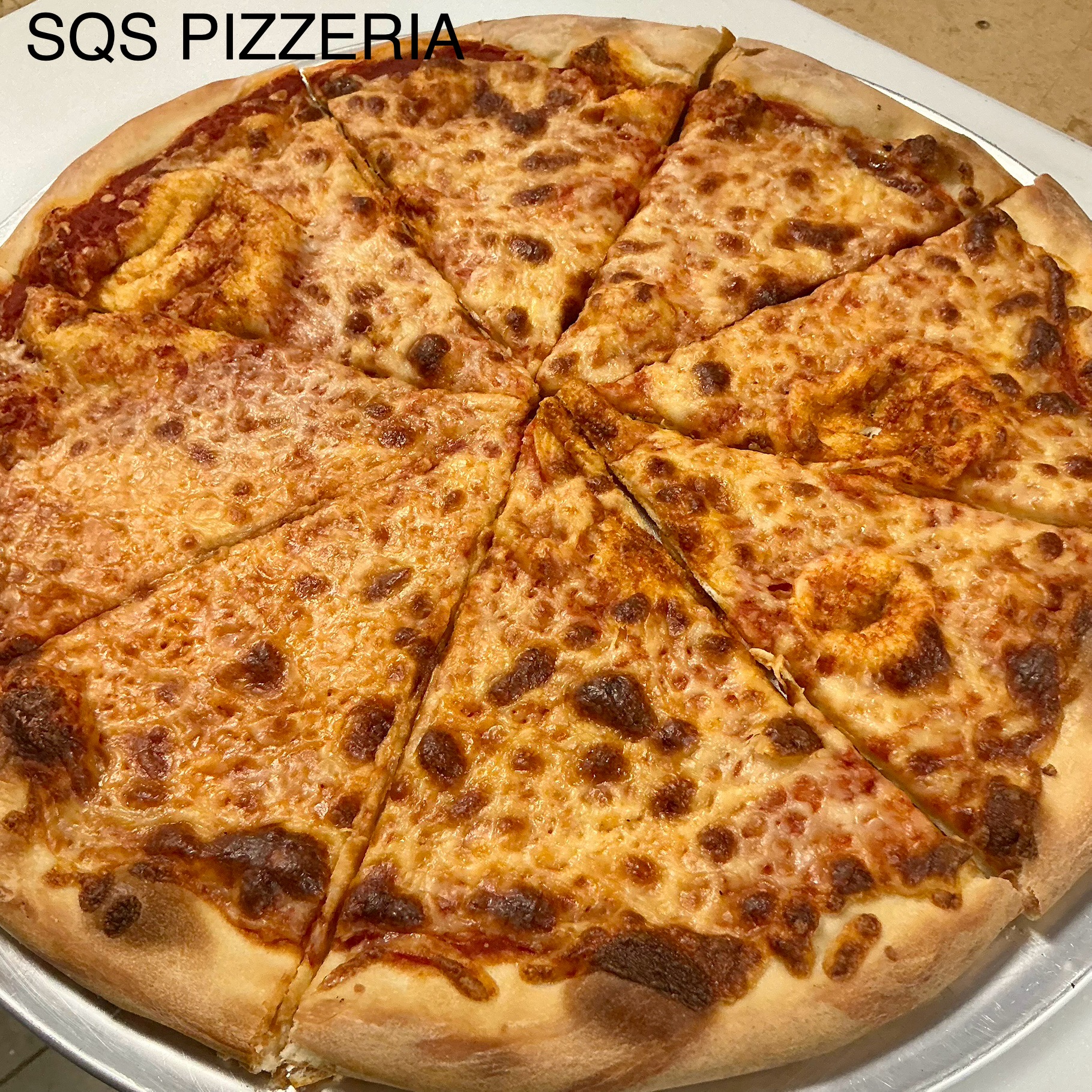 SQS pizzerIa co Menu