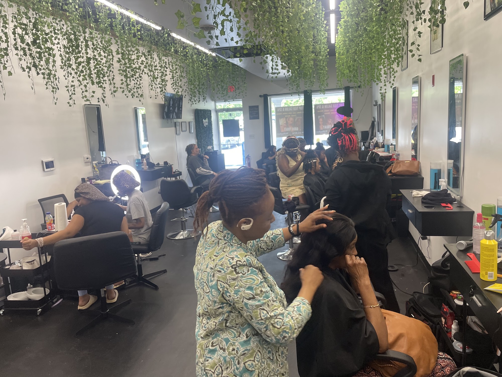Top Tier Salon & Spa - Braiding shop, Hair salon, Nail salon, Waxing, Massages and Facials 9 E Broad St, Burlington New Jersey 08016