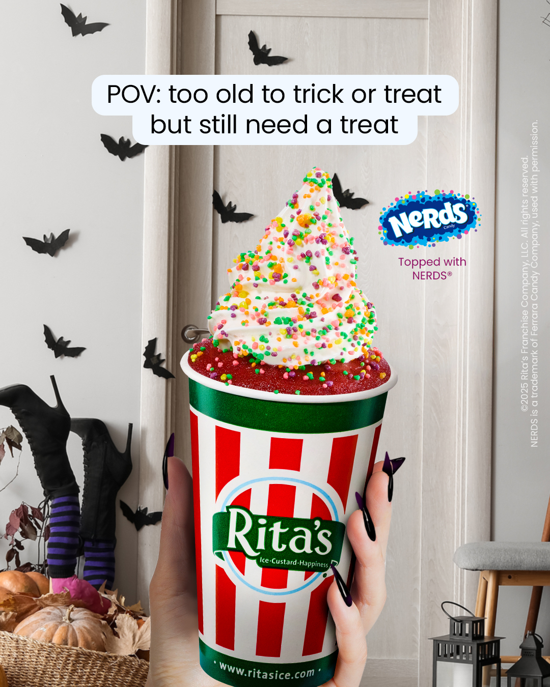 Rita's Italian Ice & Frozen Custard Menu