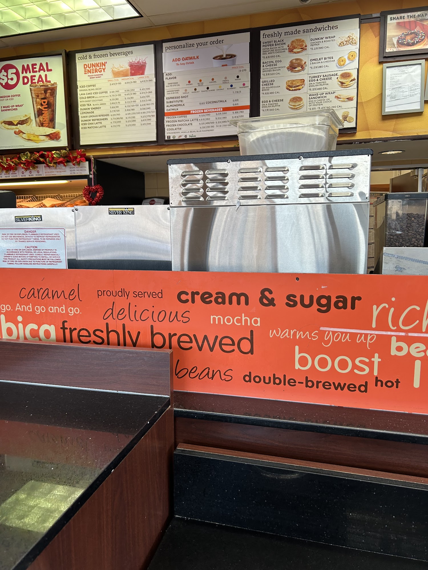 Dunkin' Menu