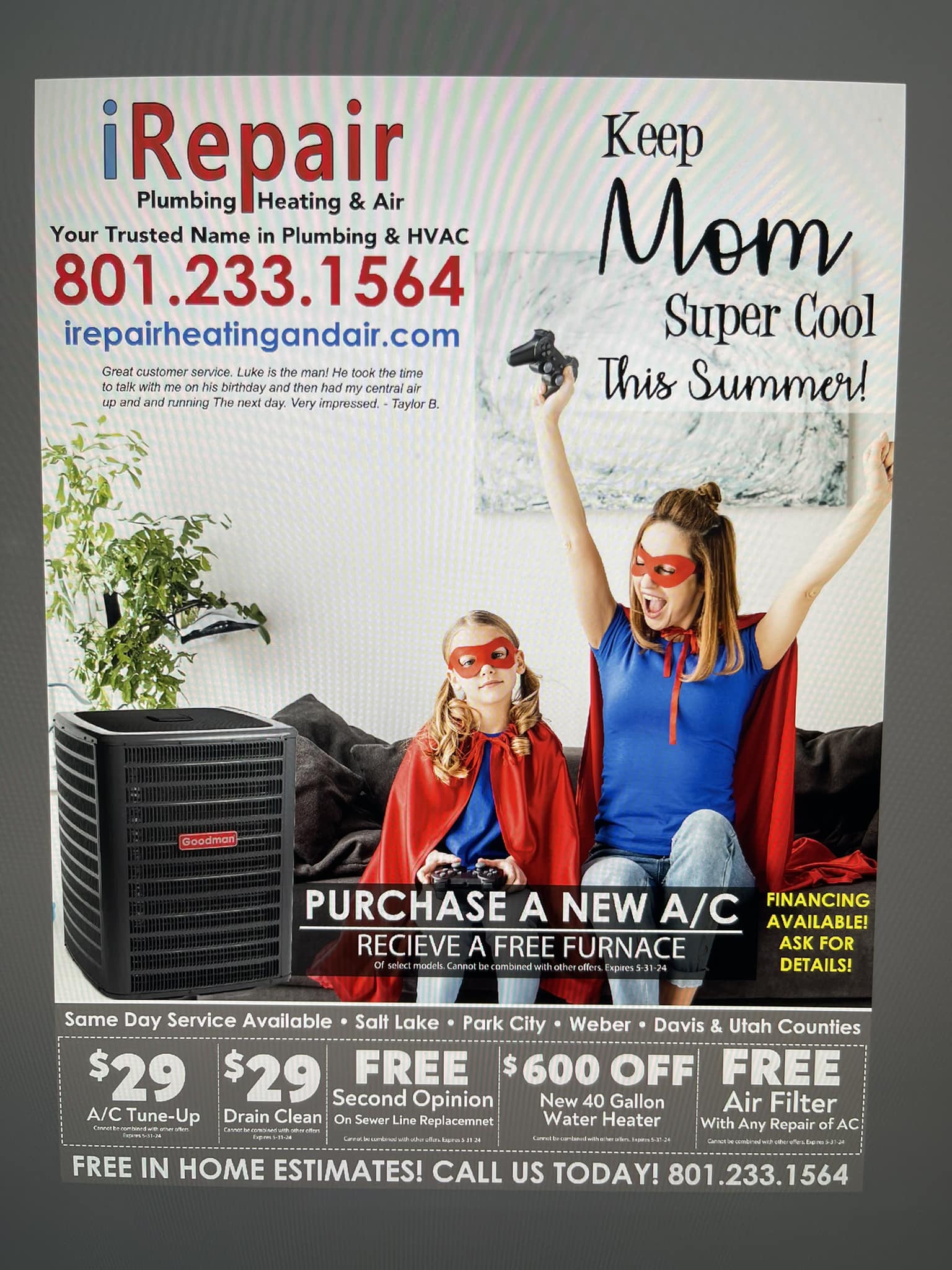 IRepair Heating & Air Conditioning