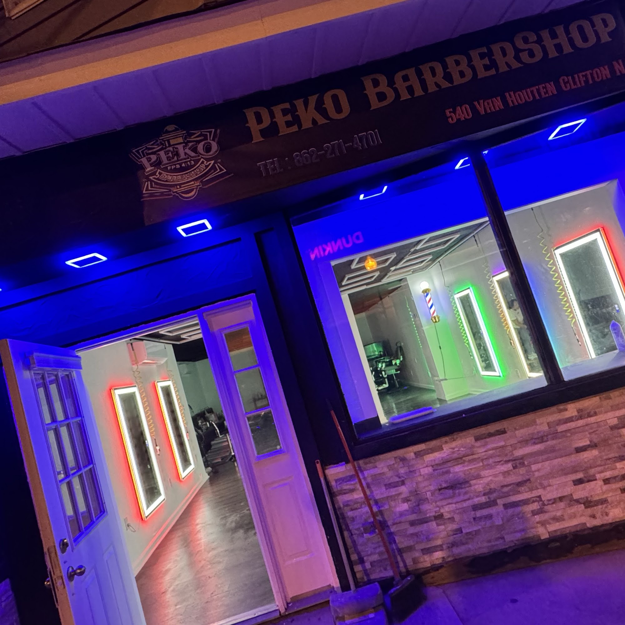Peko Barbershop 540 Van Houten Ave, Clifton New Jersey 07013
