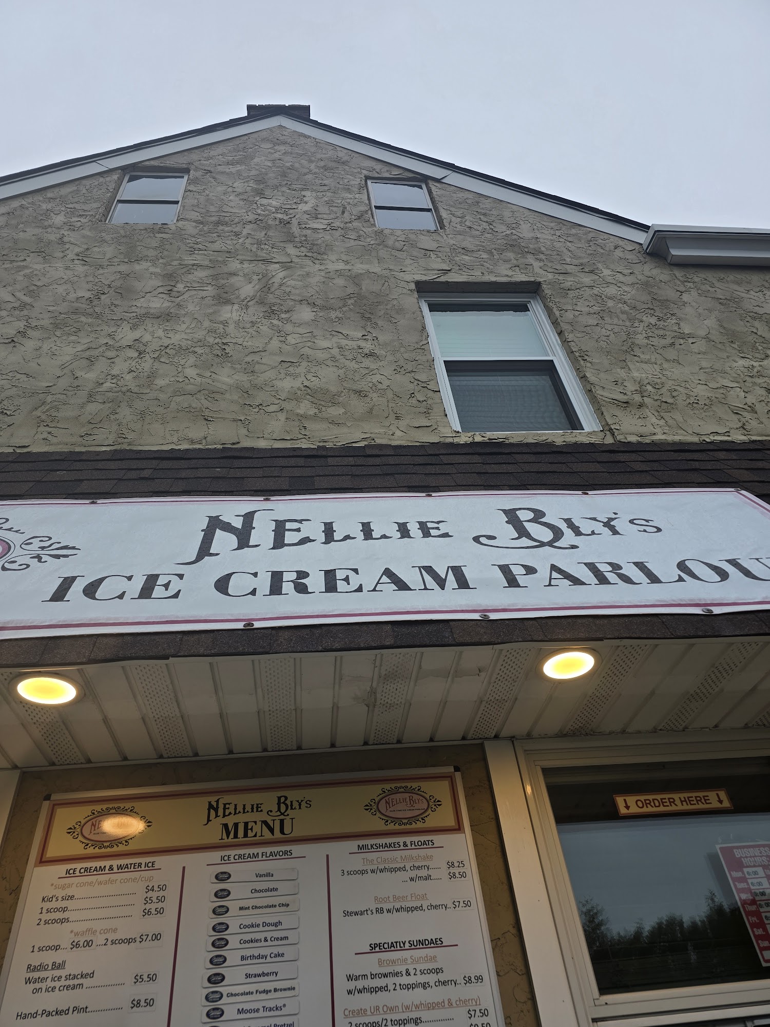 Nelly bly's ice cream parlor